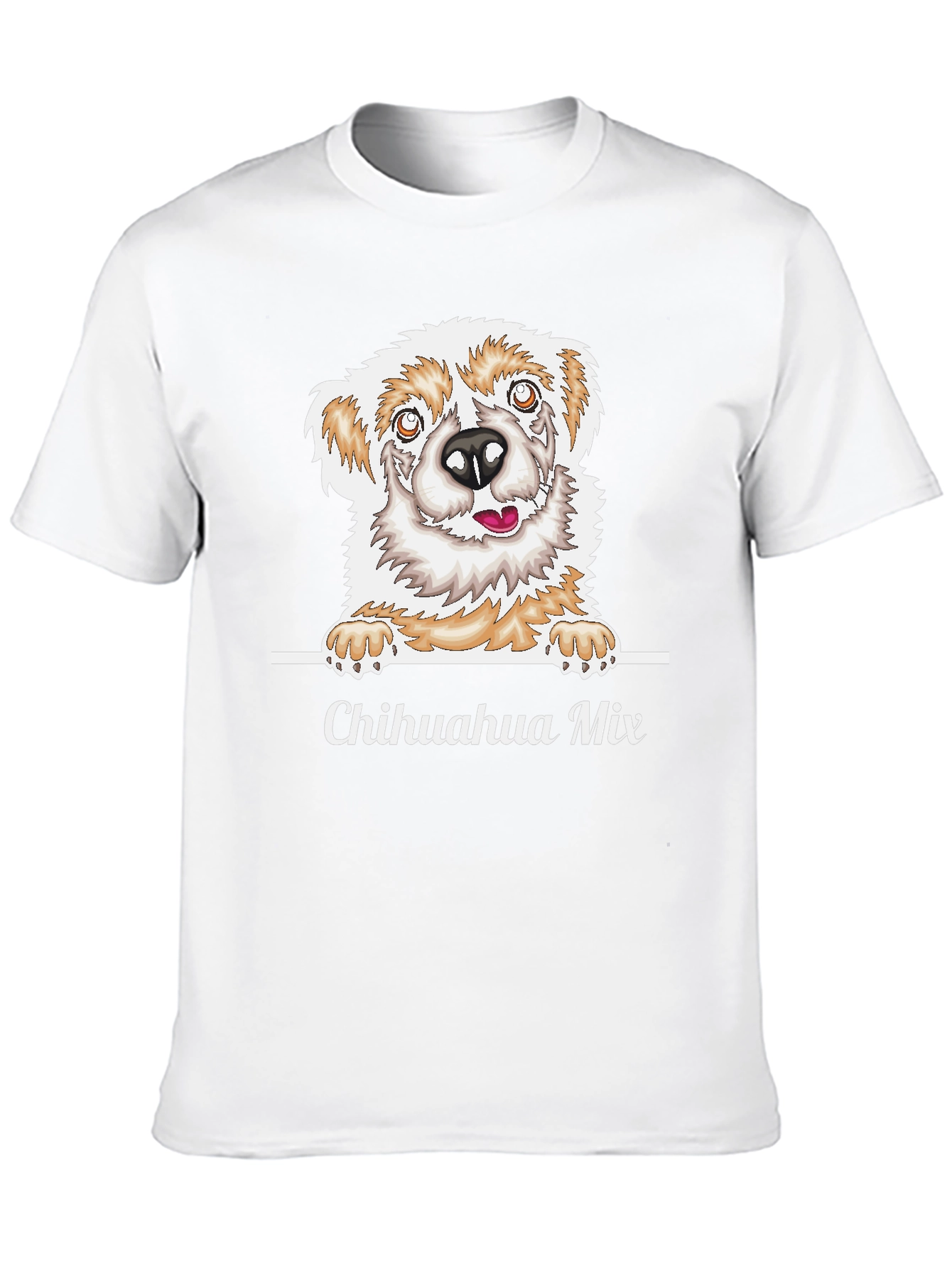 Chihuahua Mix Dog Graphic T-Shirt