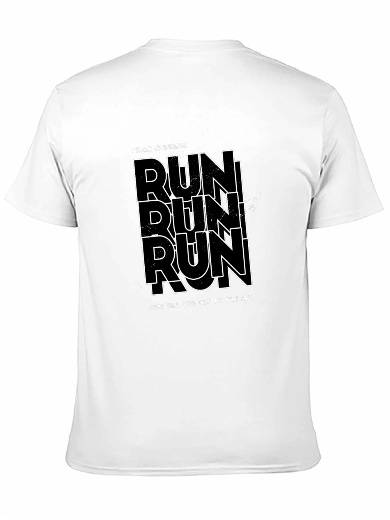 Trail Running Graphic Tee - Run Till You Fly