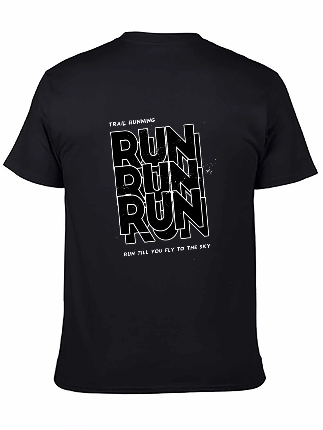 Trail Running Graphic Tee - Run Till You Fly