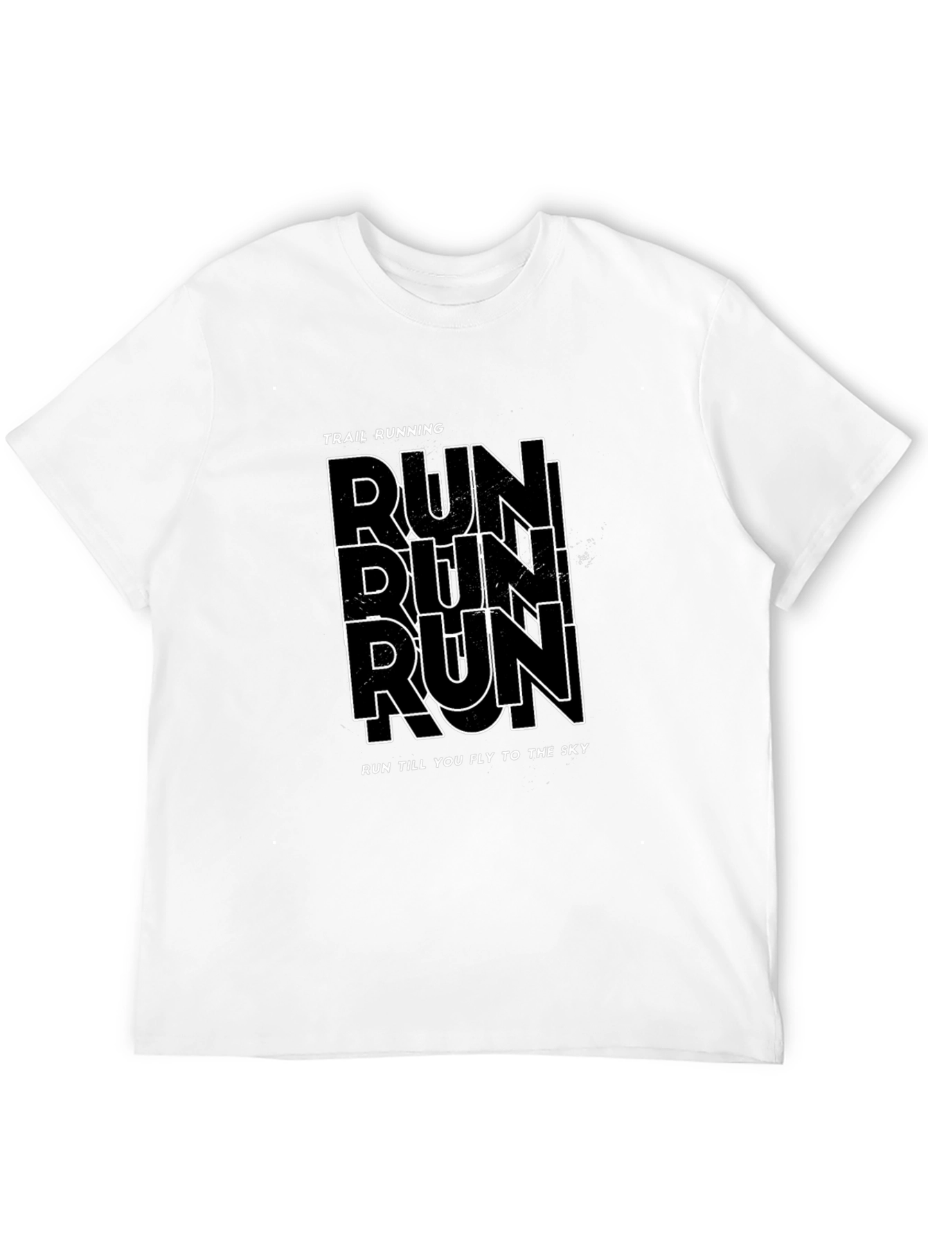 Trail Running Graphic Tee - Run Till You Fly
