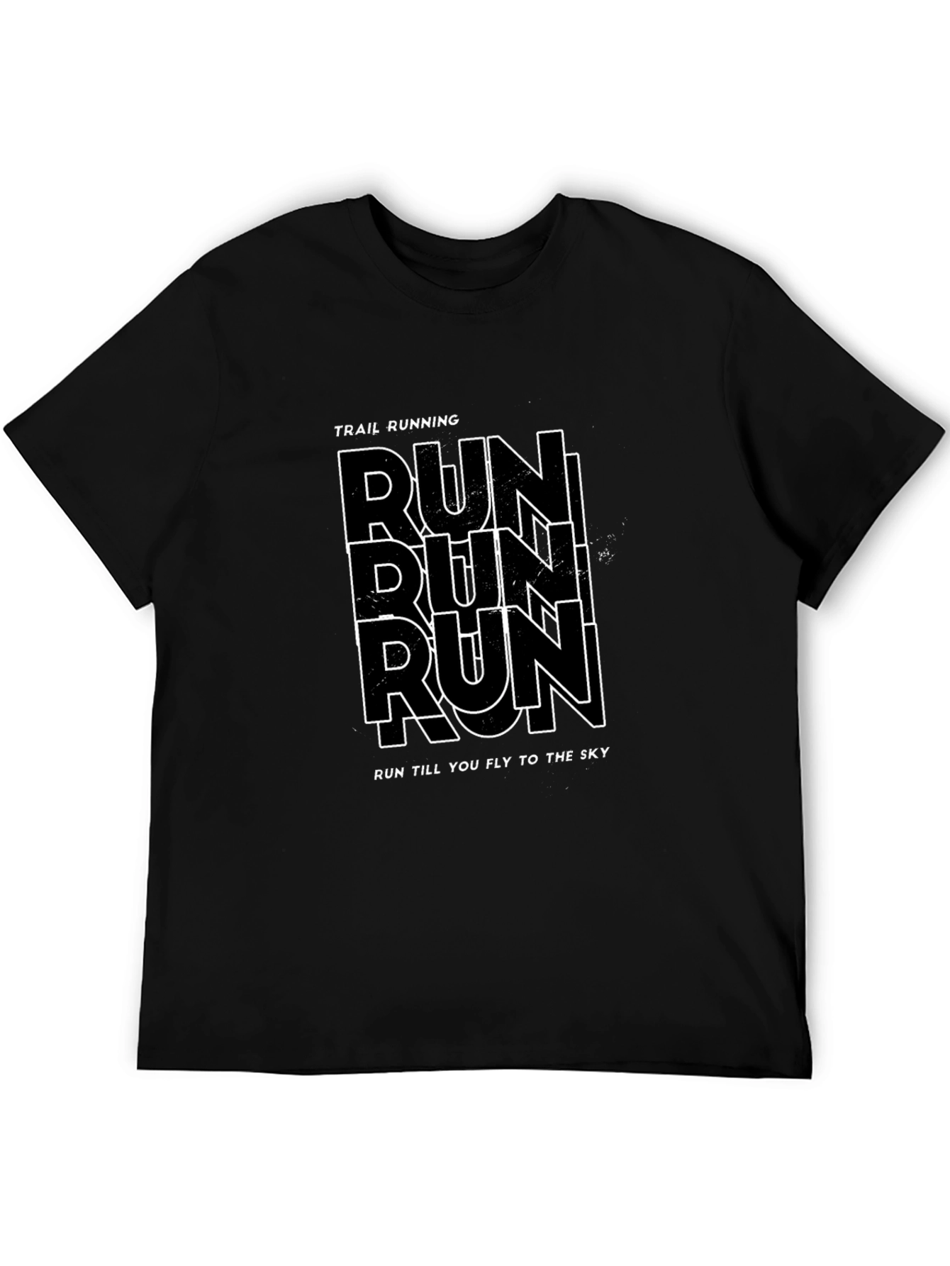 Trail Running Graphic Tee - Run Till You Fly