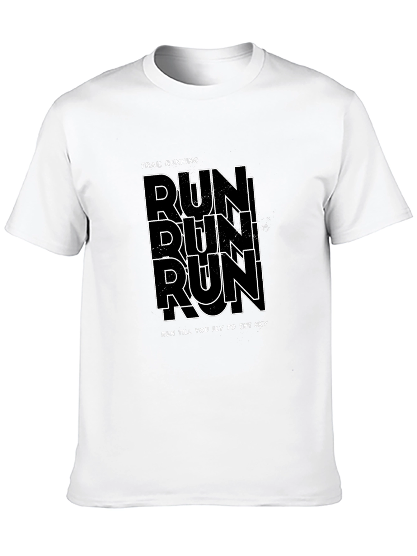 Trail Running Graphic Tee - Run Till You Fly