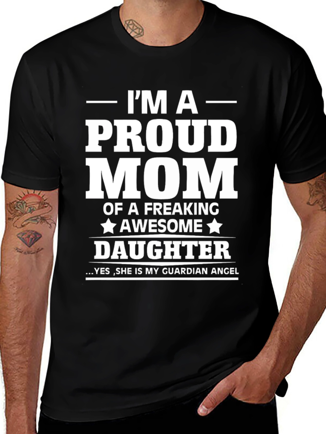 Proud Mom of a Freaking Awesome Daughter T-Shirt
