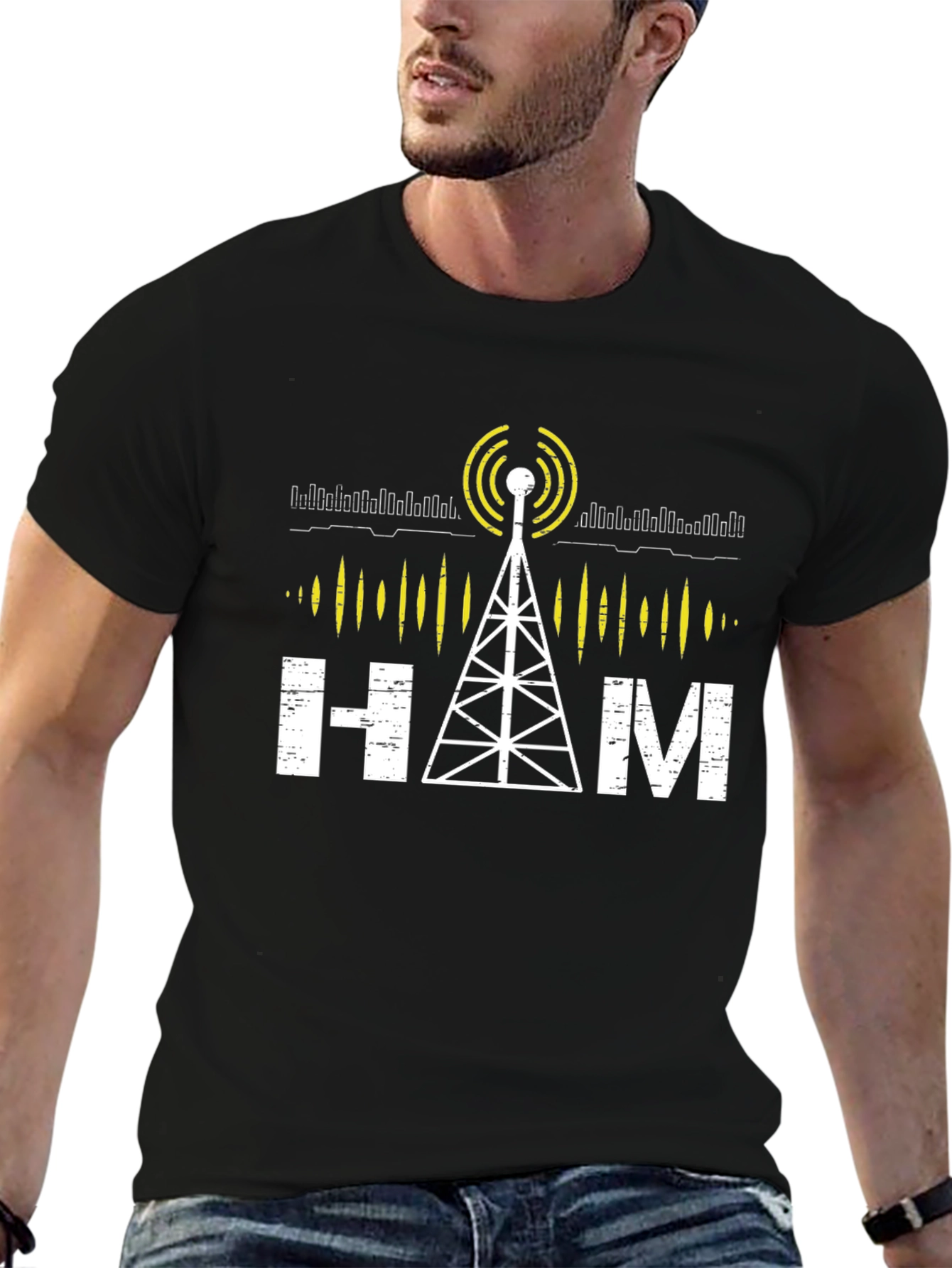 HAM Radio Operator T-Shirt Antenna Design