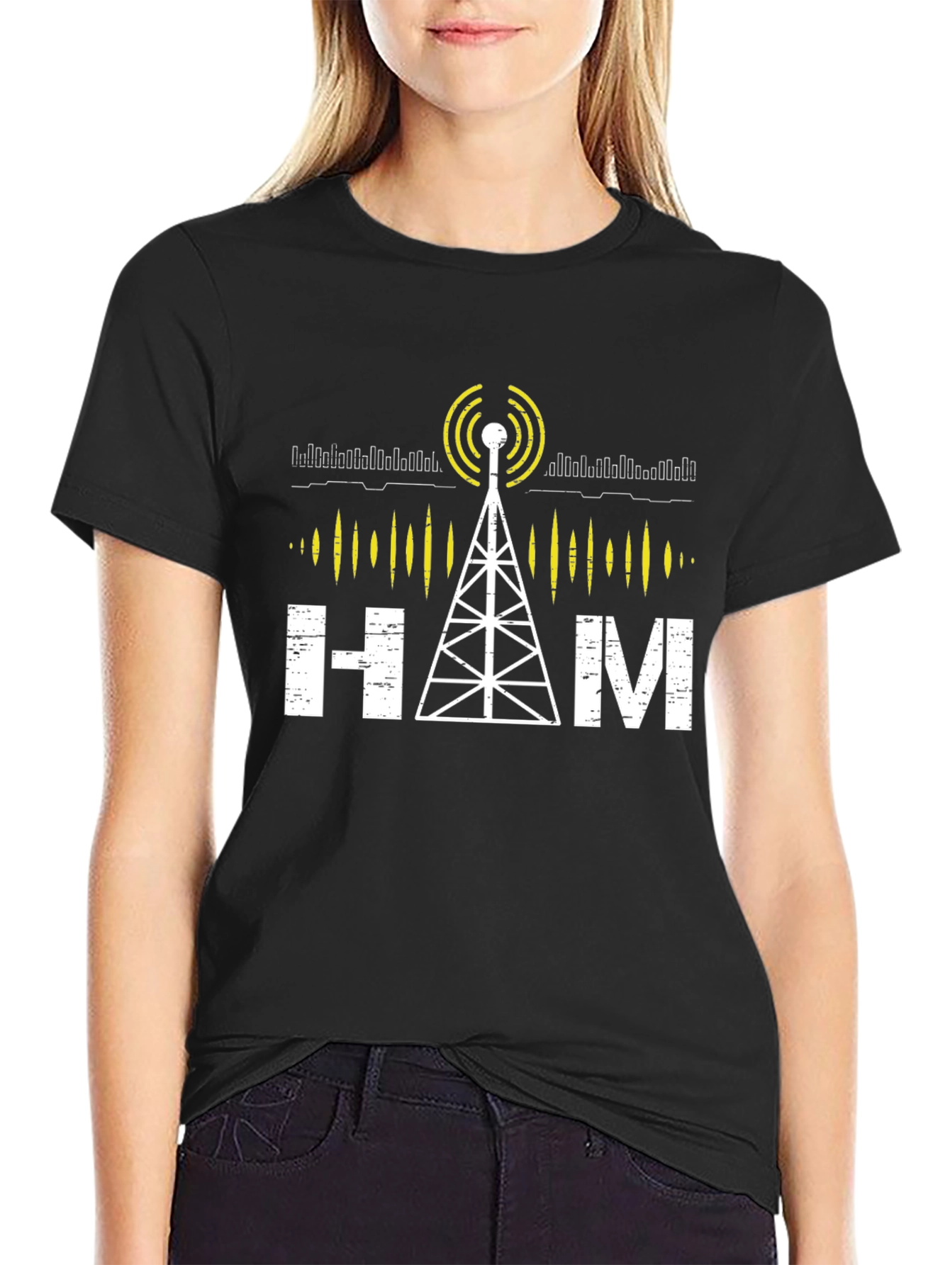 HAM Radio Operator T-Shirt Antenna Design