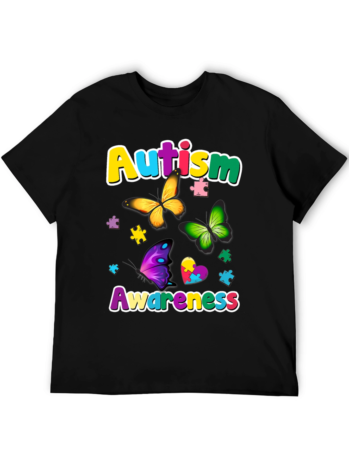 Autism Awareness Butterfly T-Shirt