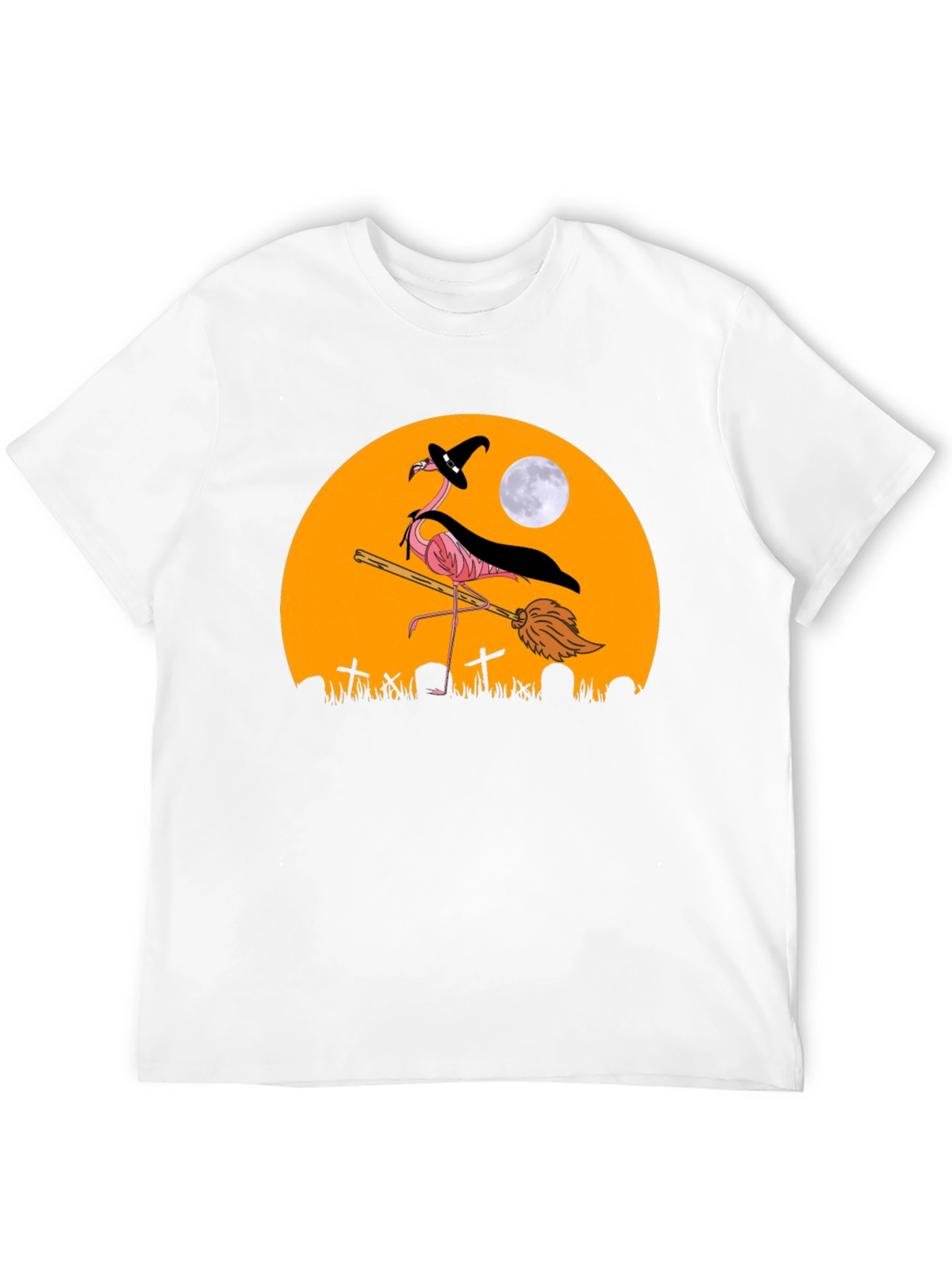Spooky Flamingo Halloween T-Shirt