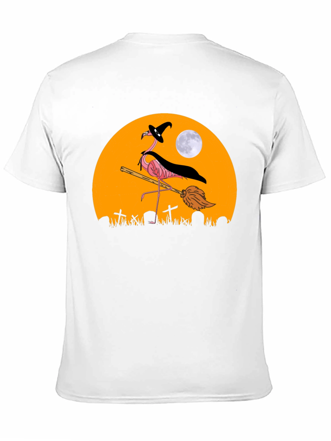 Spooky Flamingo Halloween T-Shirt