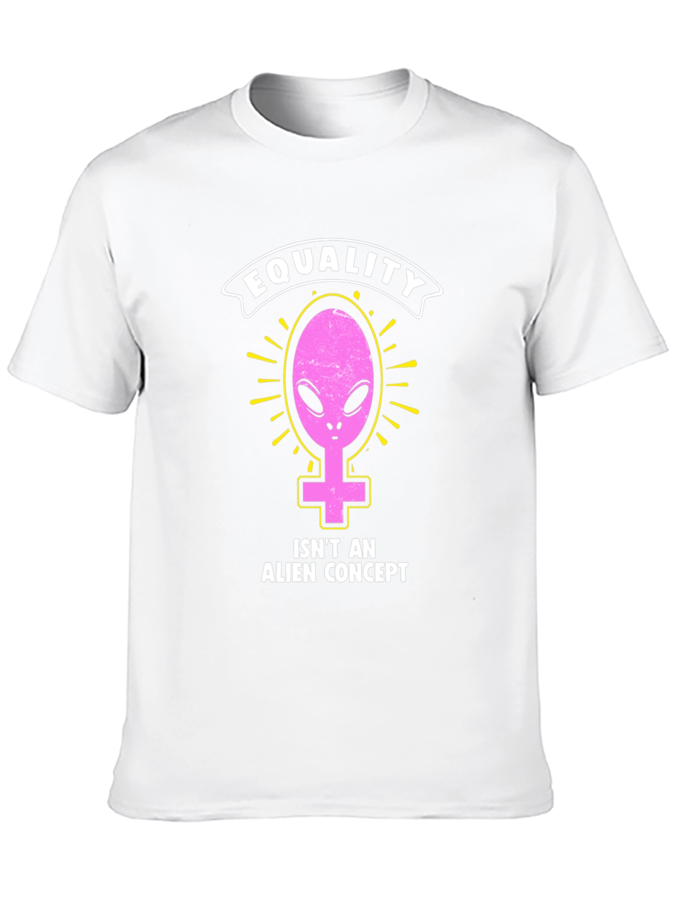 Equality Alien Concept T-Shirt - Black