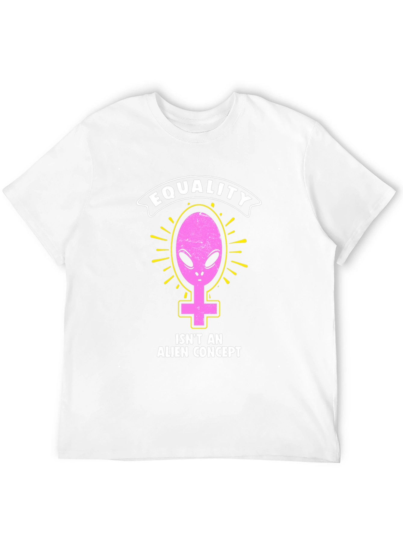 Equality Alien Concept T-Shirt - Black