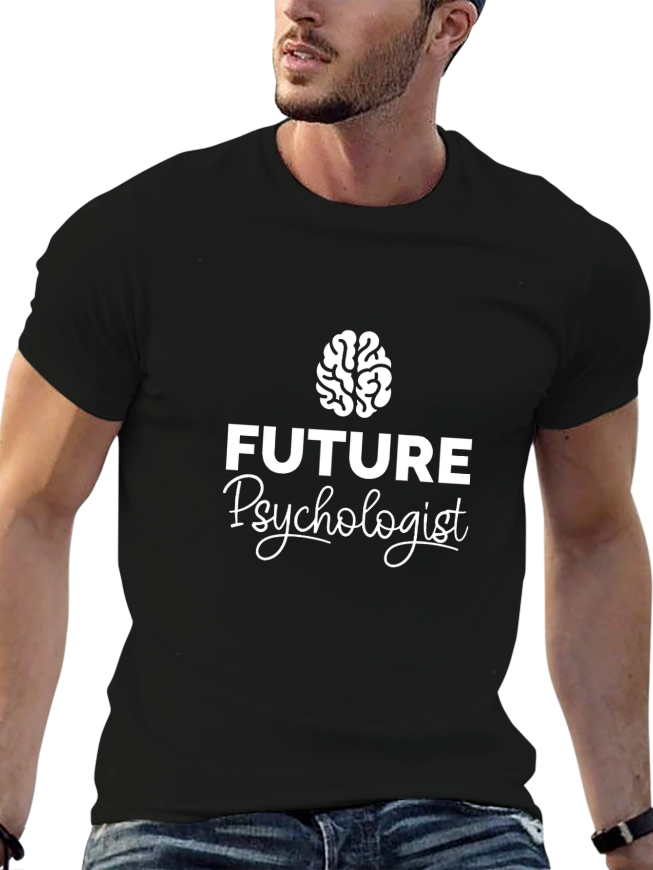 Future Psychologist T-Shirt - Brain Design