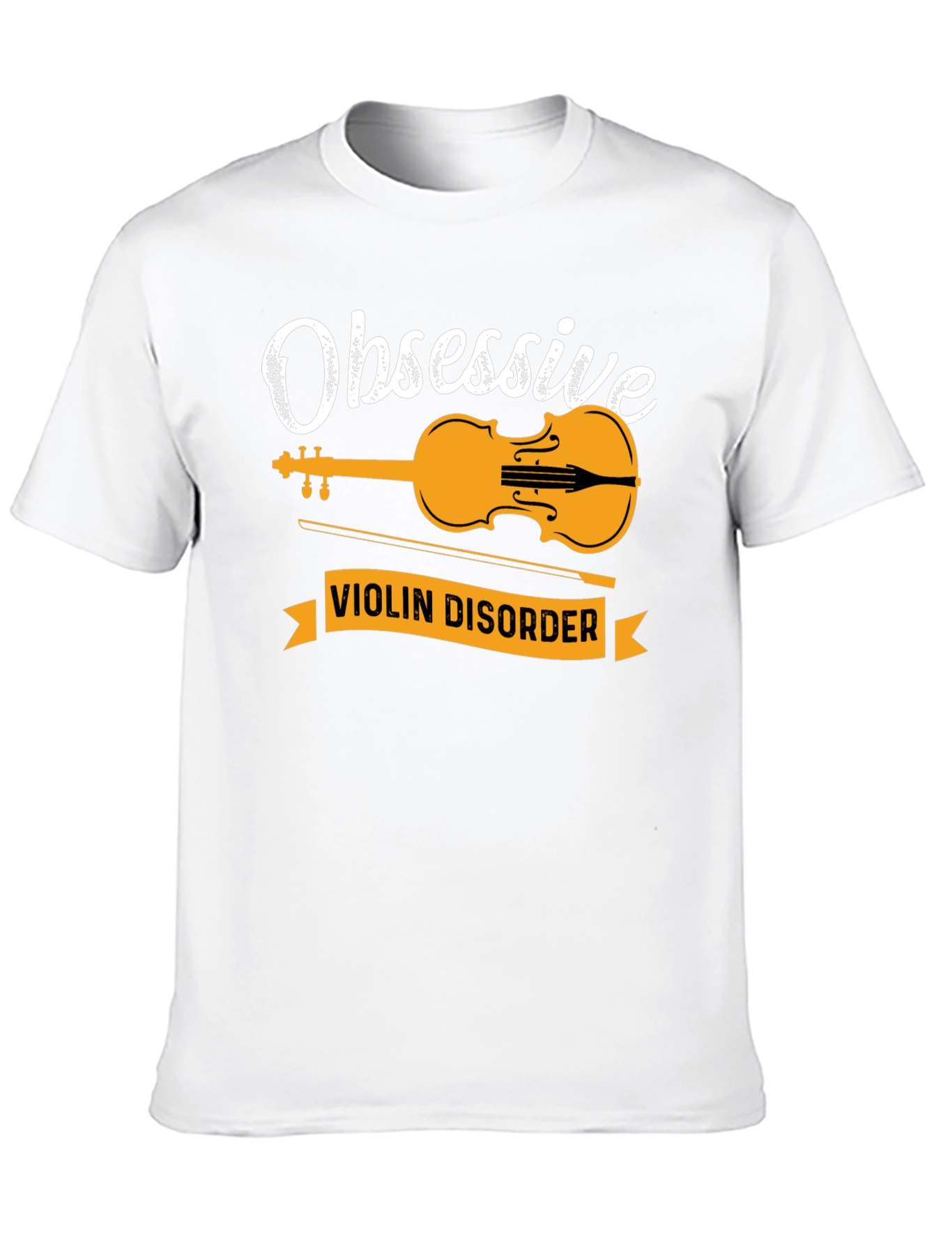 Obsessive Violin Disorder Black T-Shirt