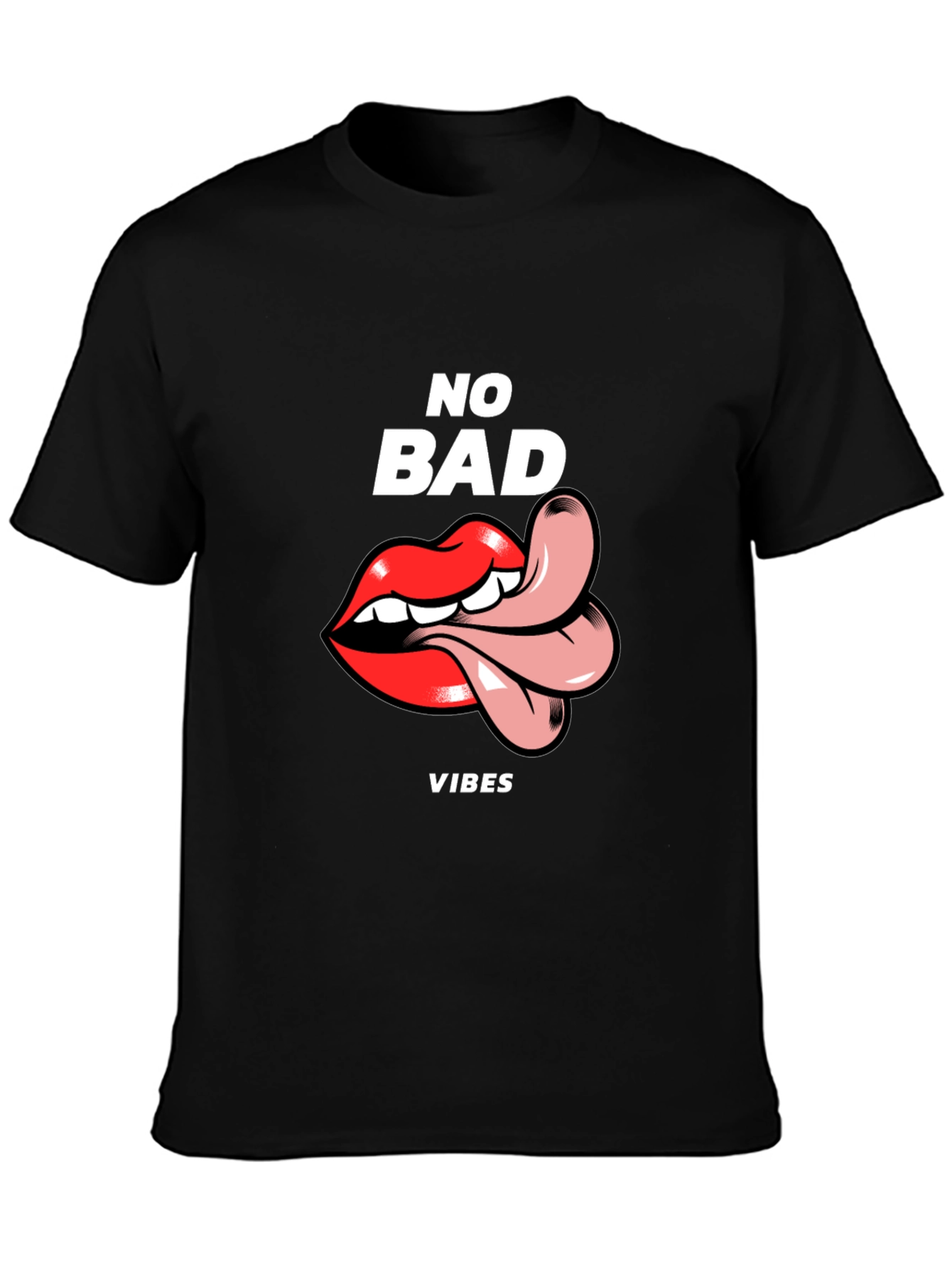 No Bad Vibes Graphic T-Shirt