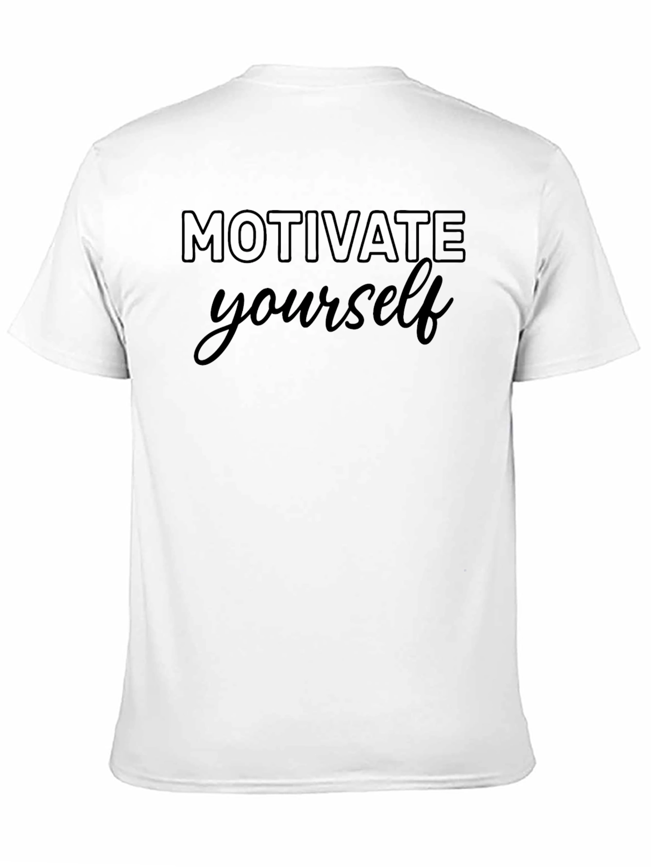 Motivate Yourself Graphic Tee - Stylish & Comfy