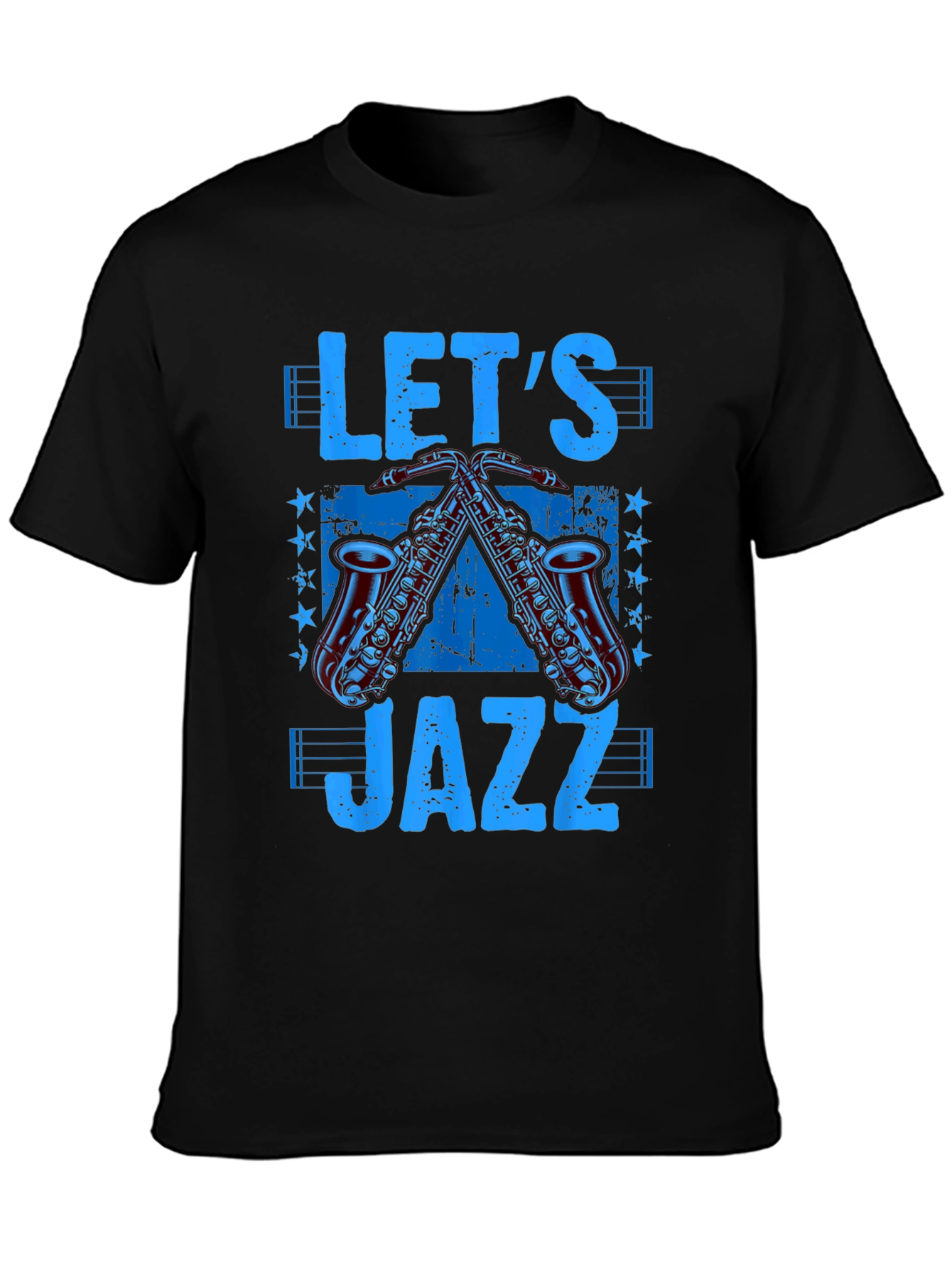 Lets Jazz Graphic Tee - Music Lover T-Shirt