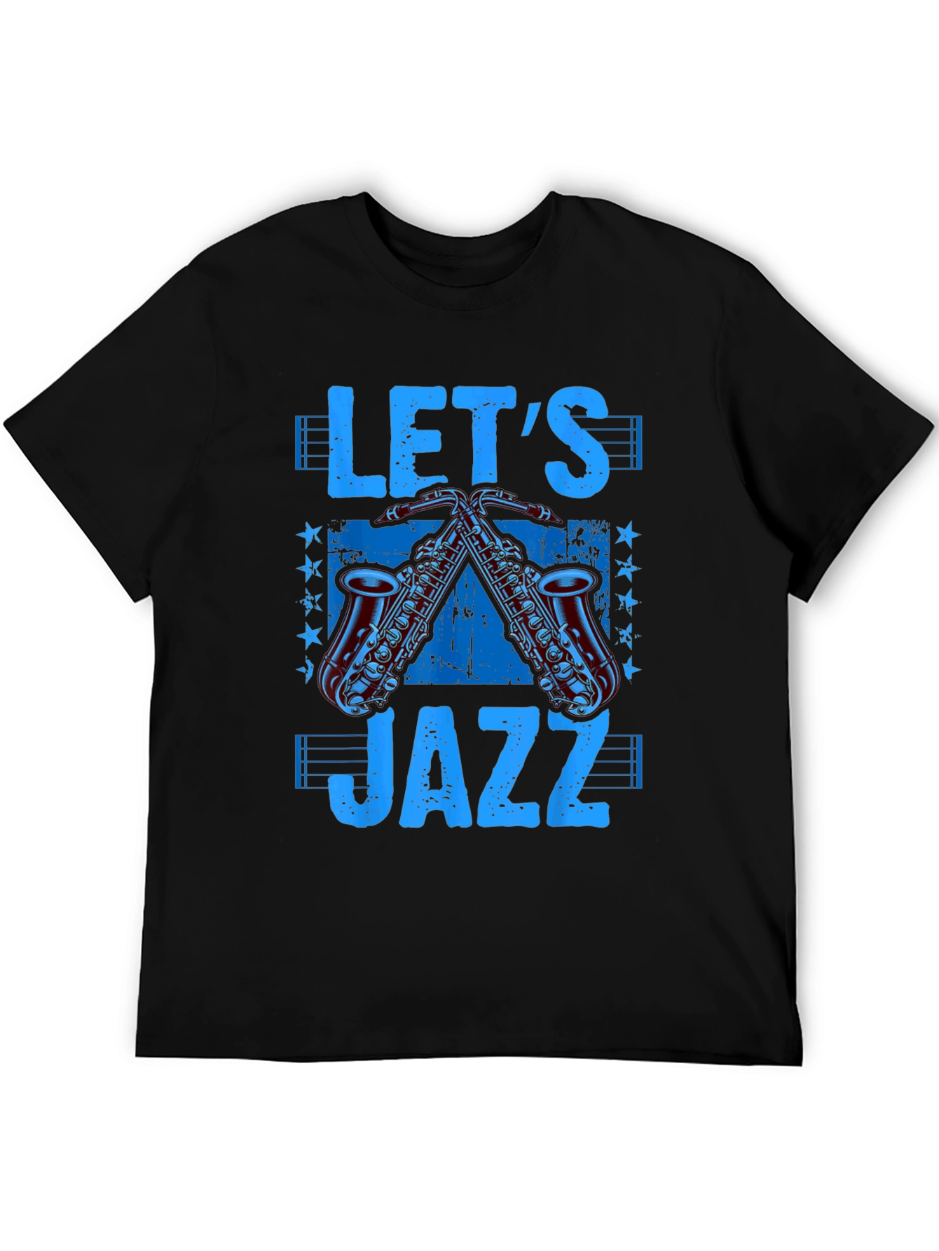Lets Jazz Graphic Tee - Music Lover T-Shirt
