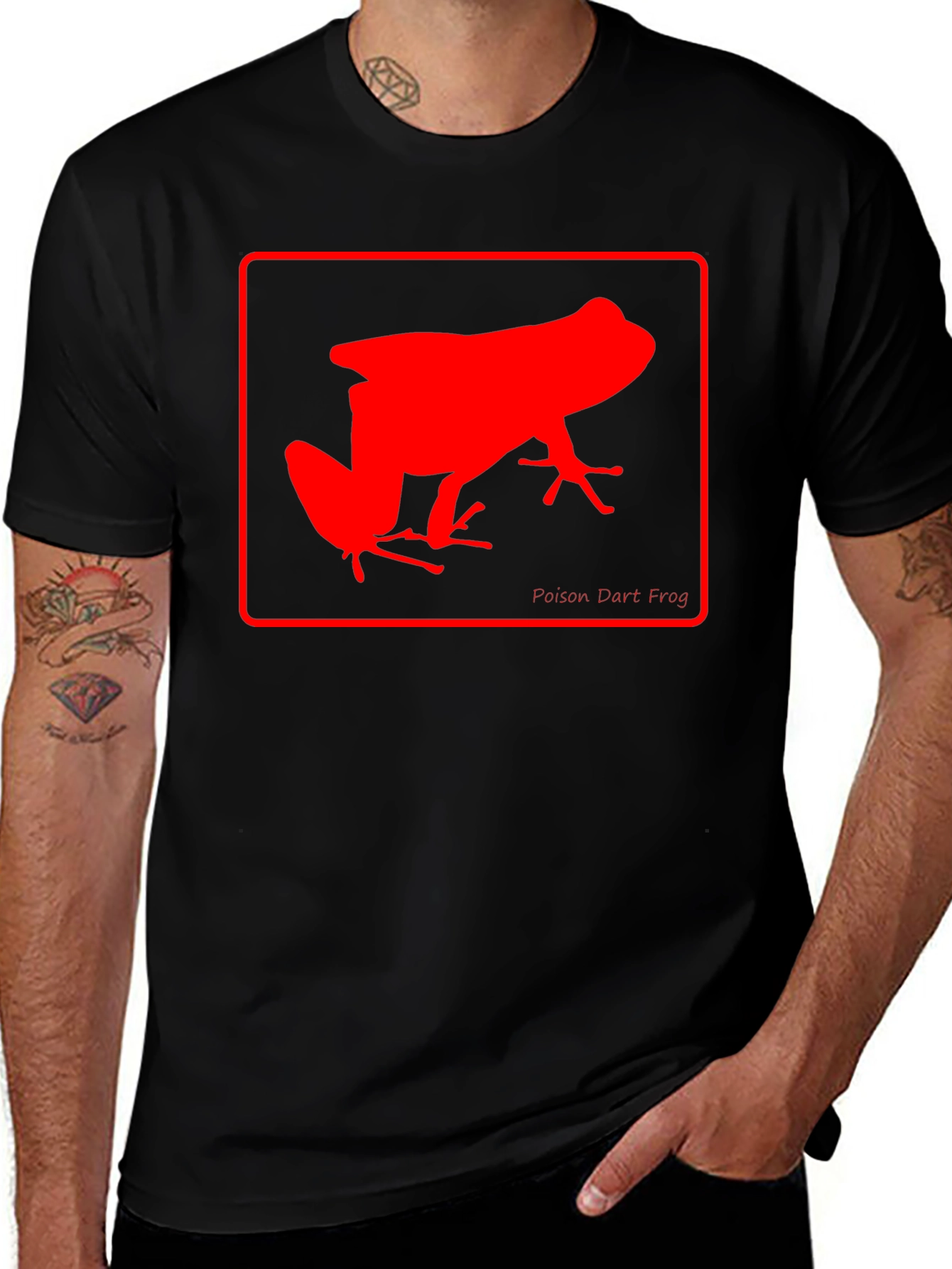 Poison Dart Frog T-Shirt - Bold Graphic Tee