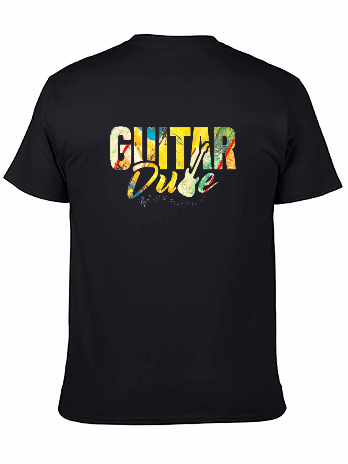 Guitar Dude Graphic Tee - Music Lover T-Shirt