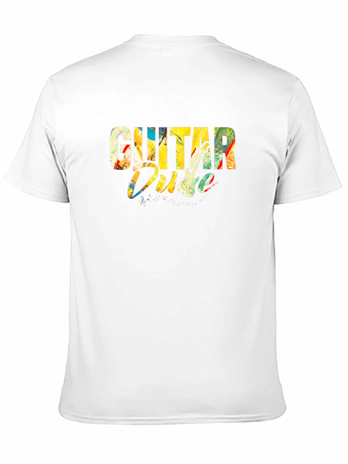 Guitar Dude Graphic Tee - Music Lover T-Shirt