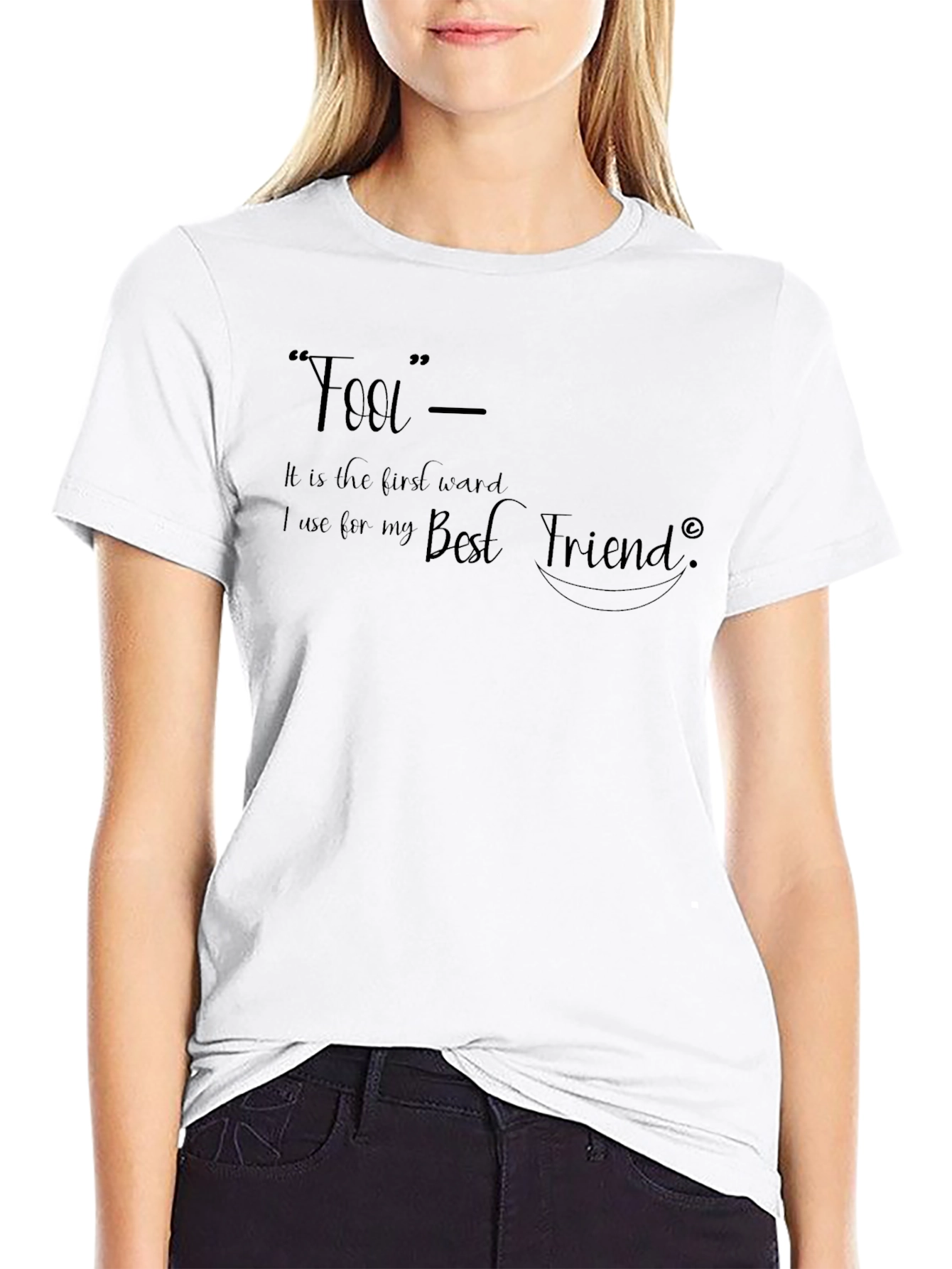 Fool - Best Friend Graphic T-Shirt