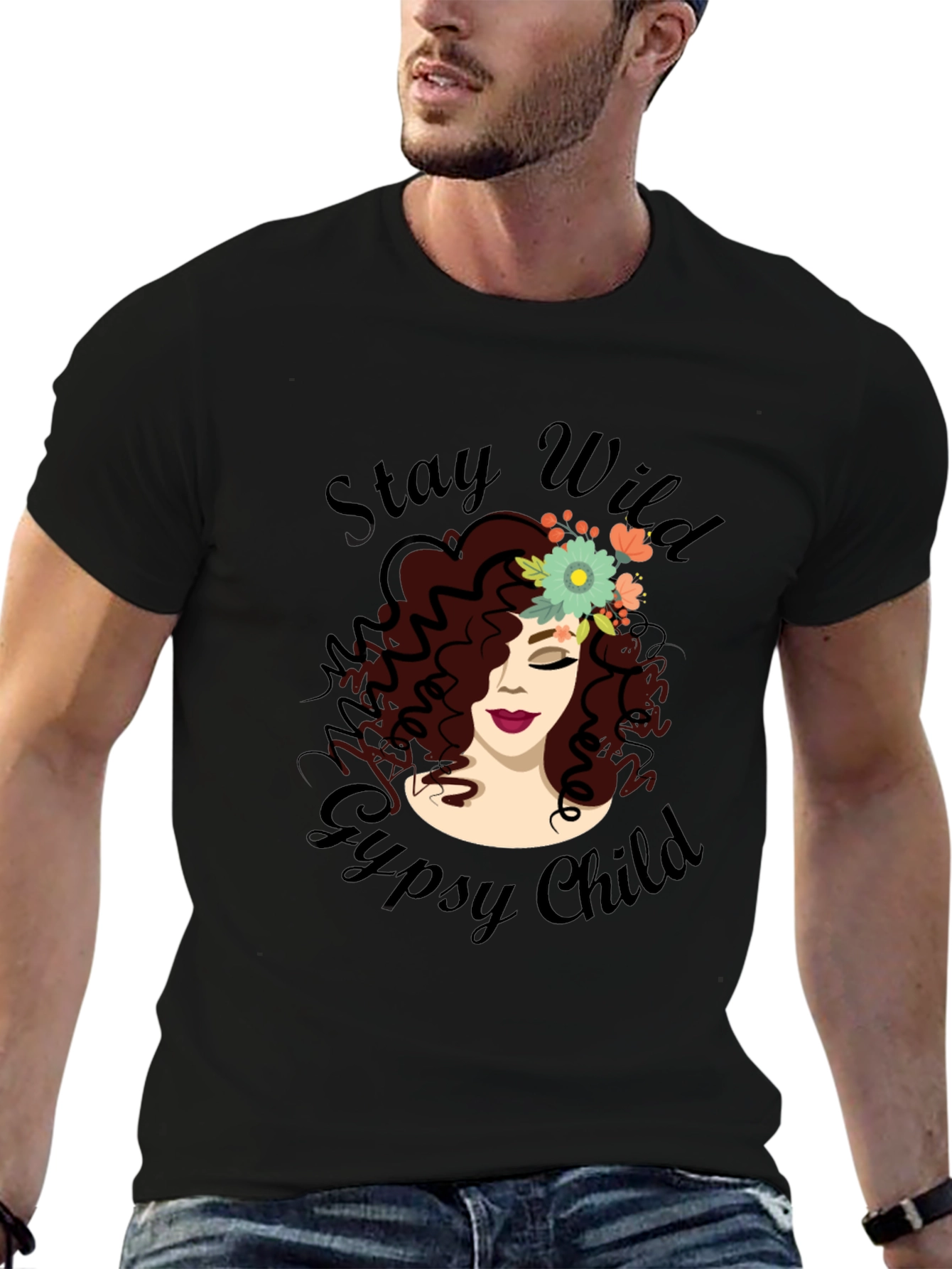 Stay Wild Gypsy Child Graphic T-Shirt