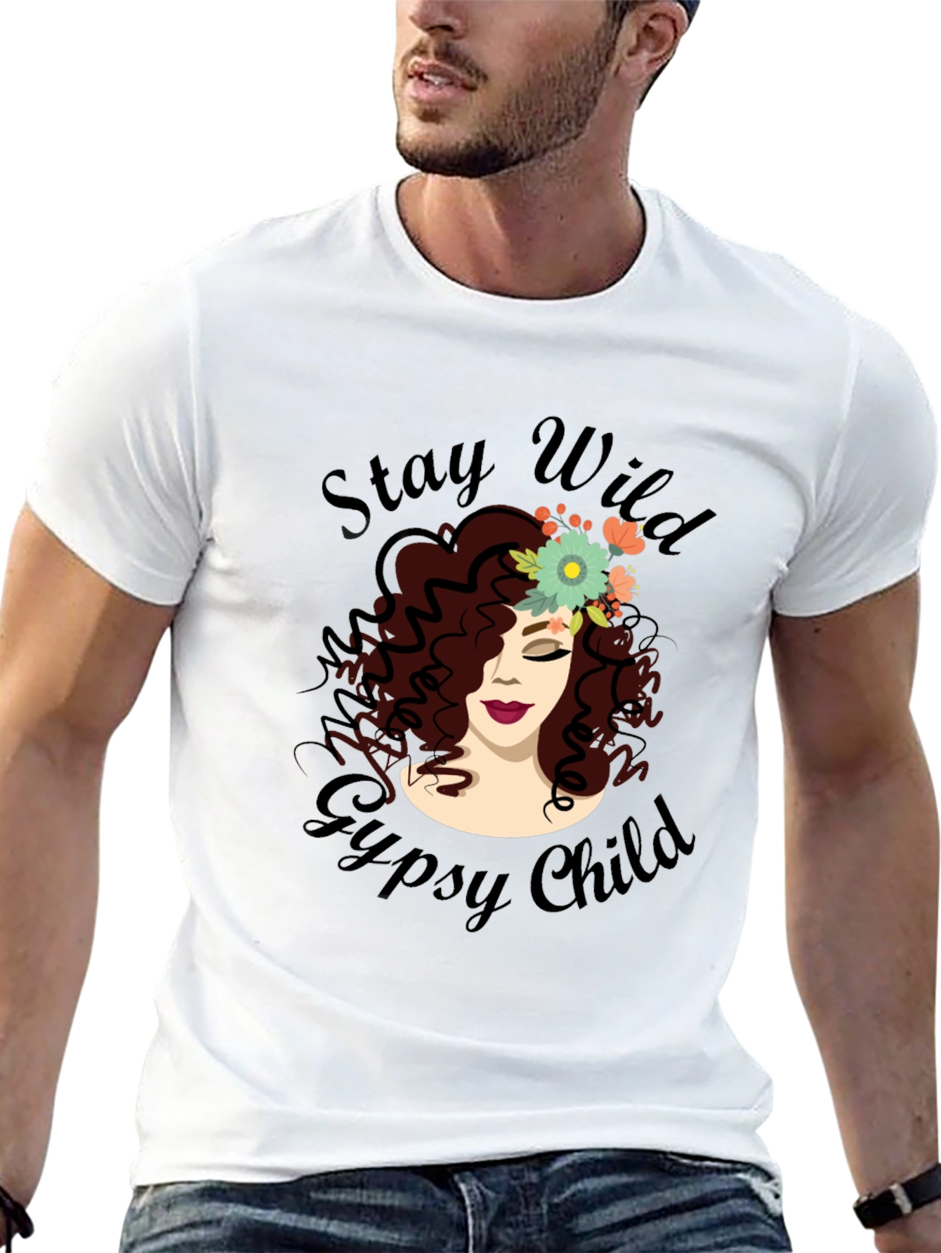 Stay Wild Gypsy Child Graphic T-Shirt