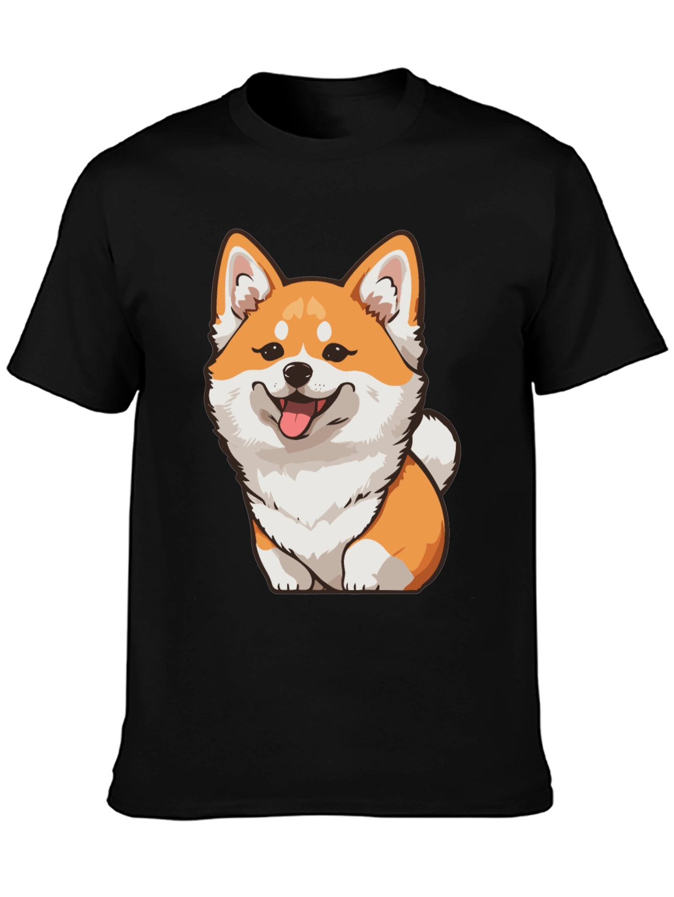 Cute Shiba Inu Dog Graphic T-Shirt - Unisex