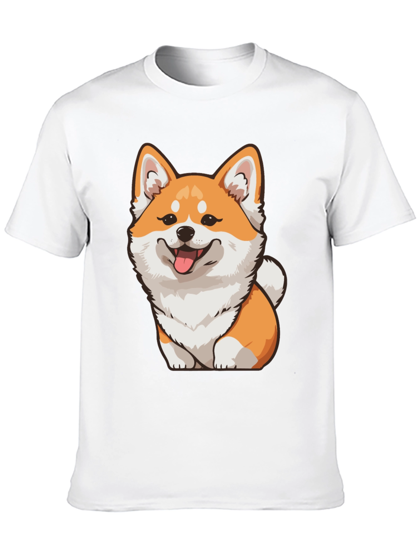 Cute Shiba Inu Dog Graphic T-Shirt - Unisex