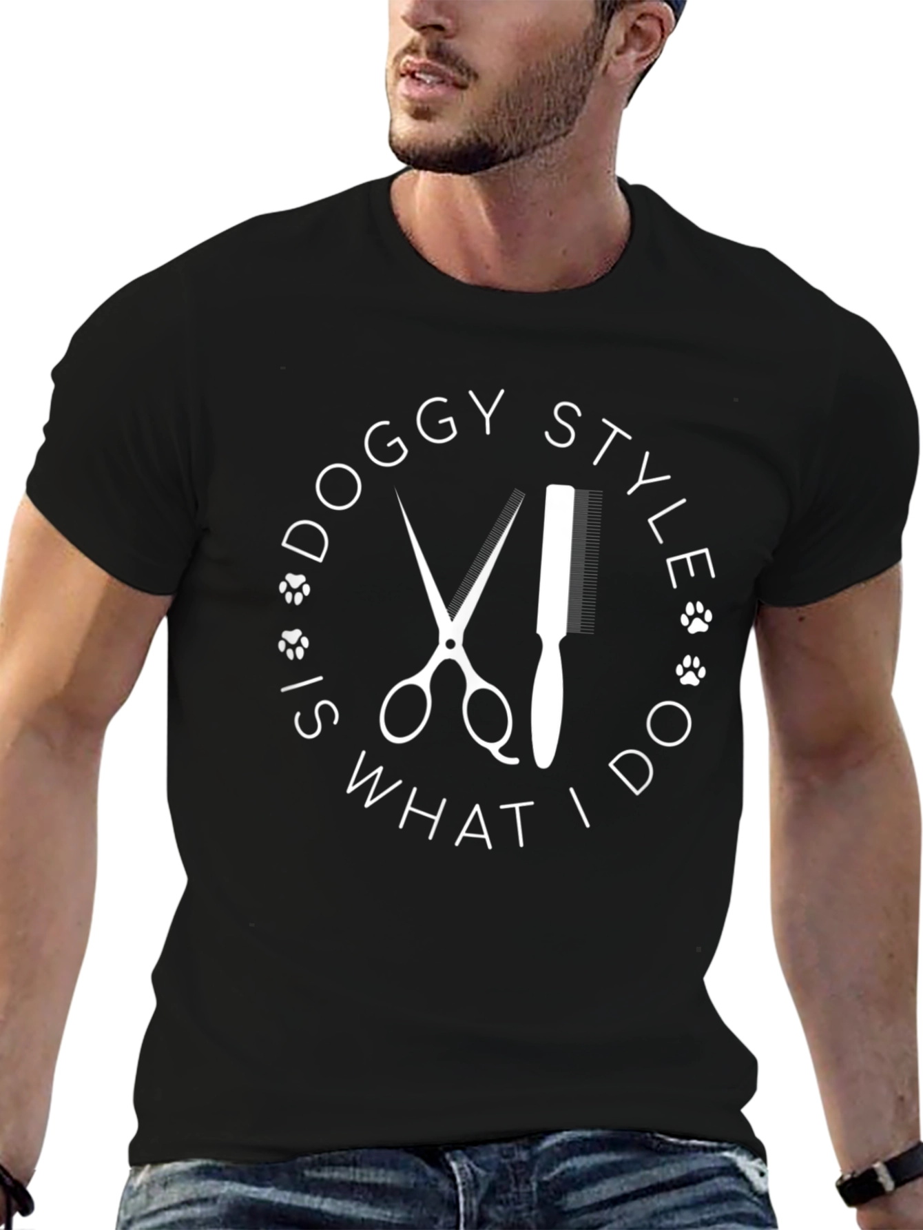 Dog Groomer T-Shirt - Doggy Style