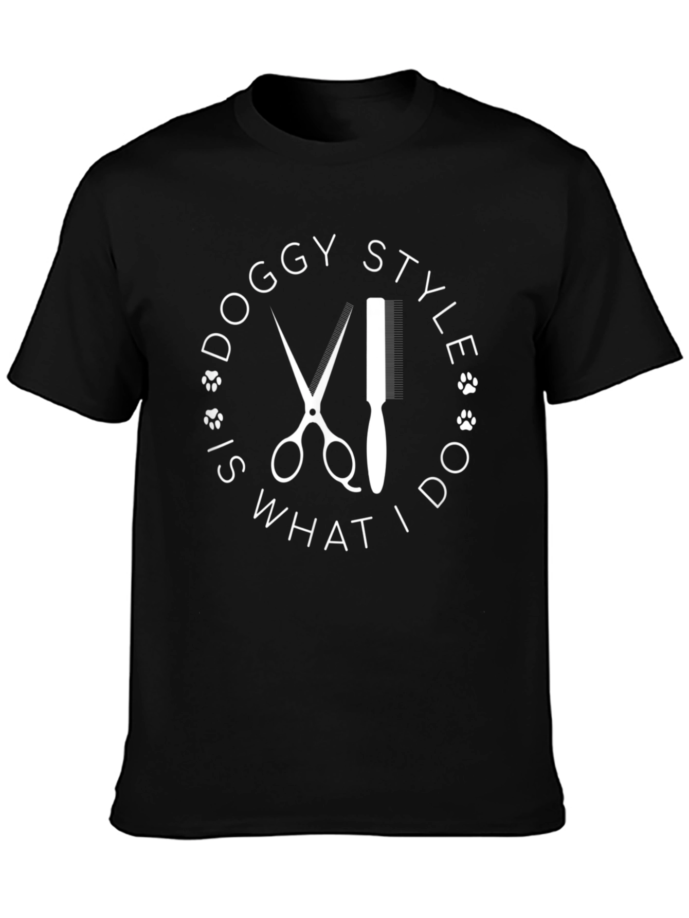 Dog Groomer T-Shirt - Doggy Style