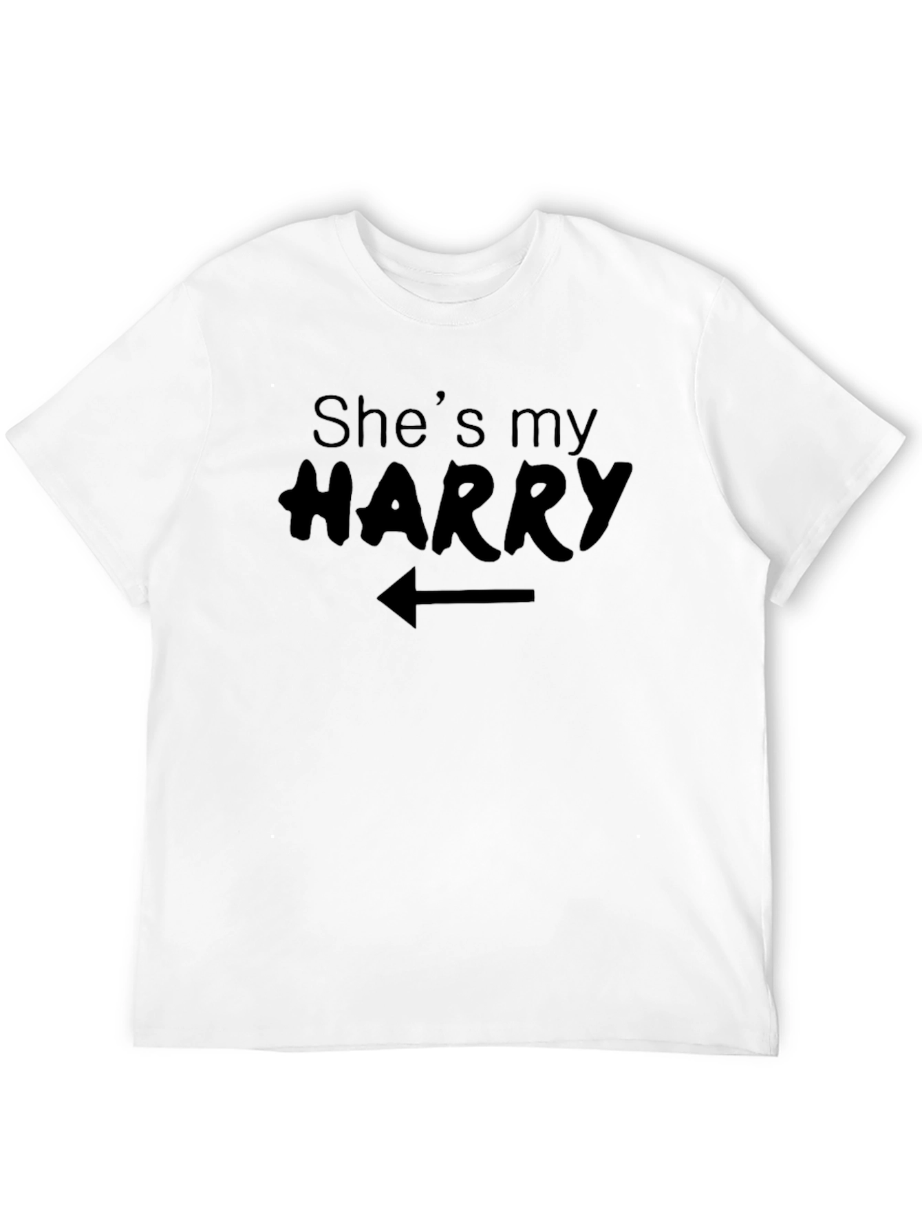 Shes My Harry Graphic T-Shirt - Novelty Couples Tee