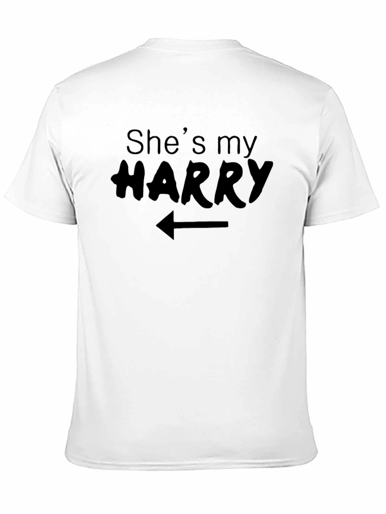 Shes My Harry Graphic T-Shirt - Novelty Couples Tee