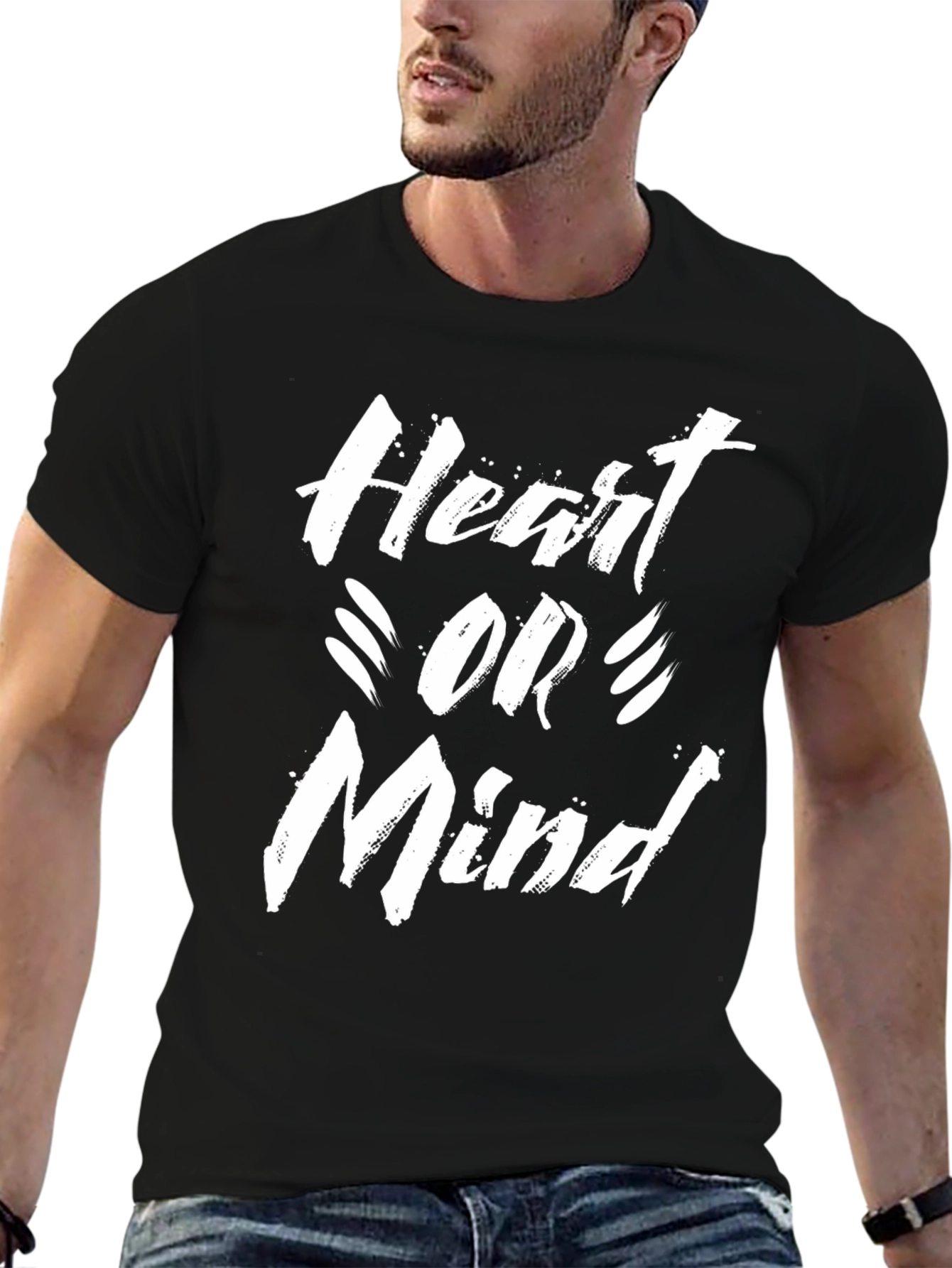 Heart or Mind Graphic T-Shirt