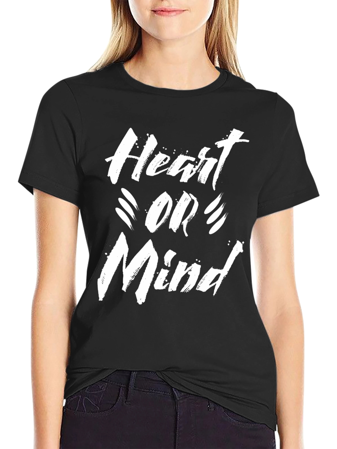 Heart or Mind Graphic T-Shirt