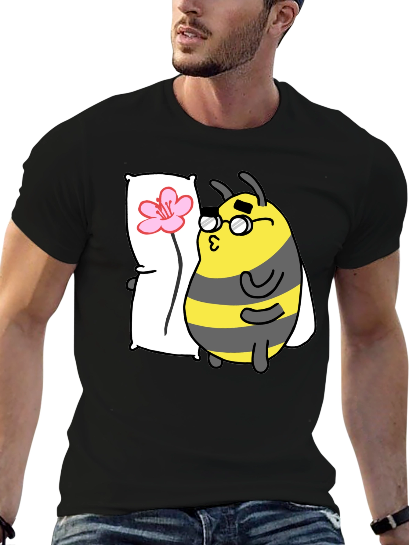 Bee with Pillow T-Shirt