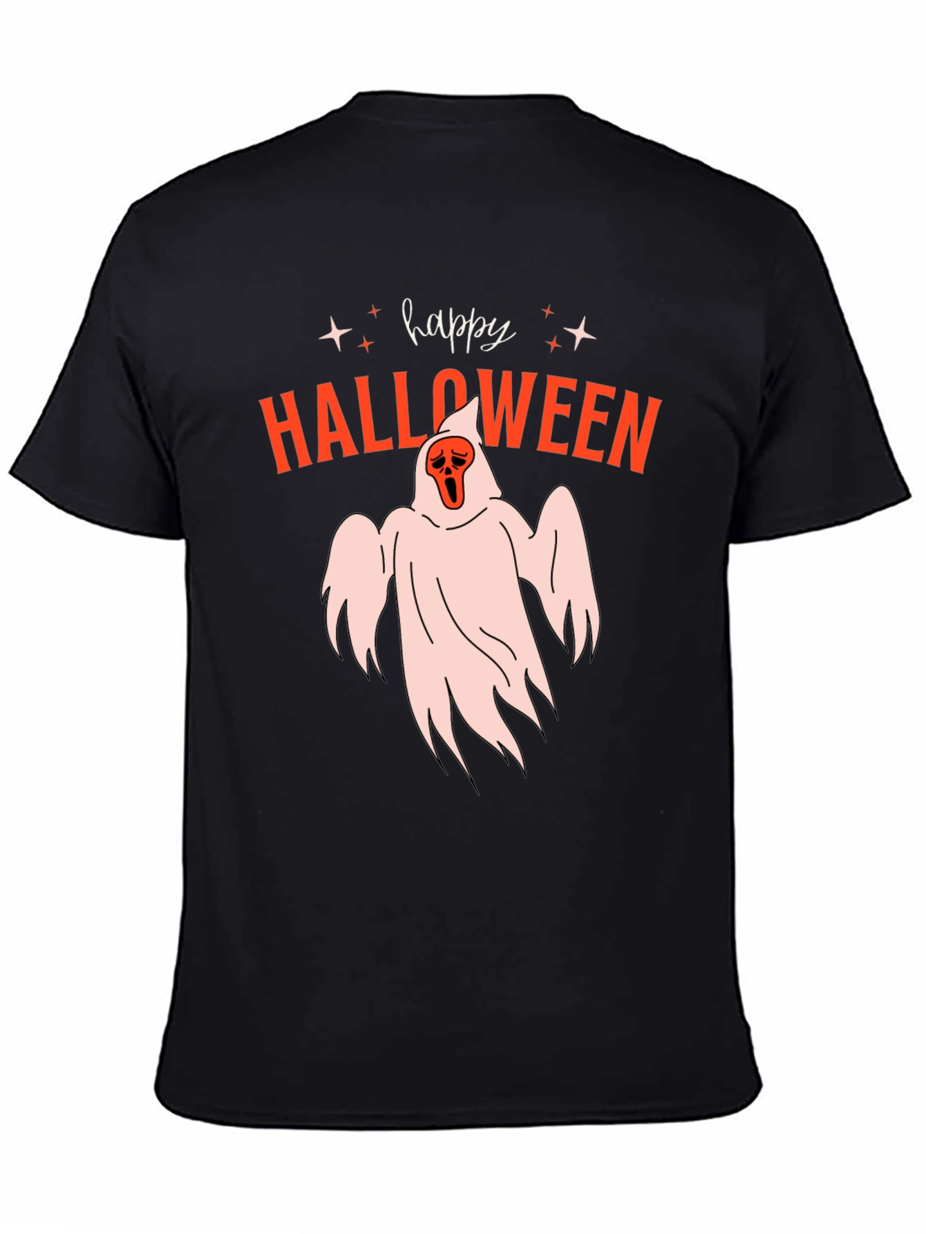 Happy Halloween Ghost Graphic Tee