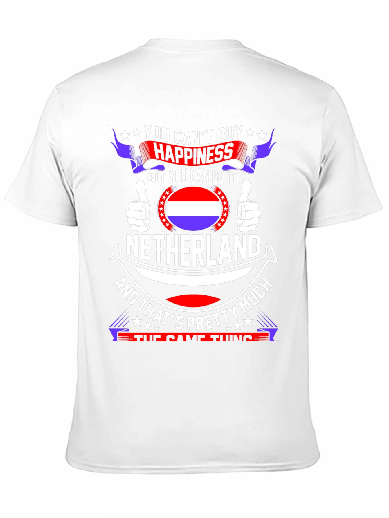 Netherlands T-Shirt - Happiness Destination Tee