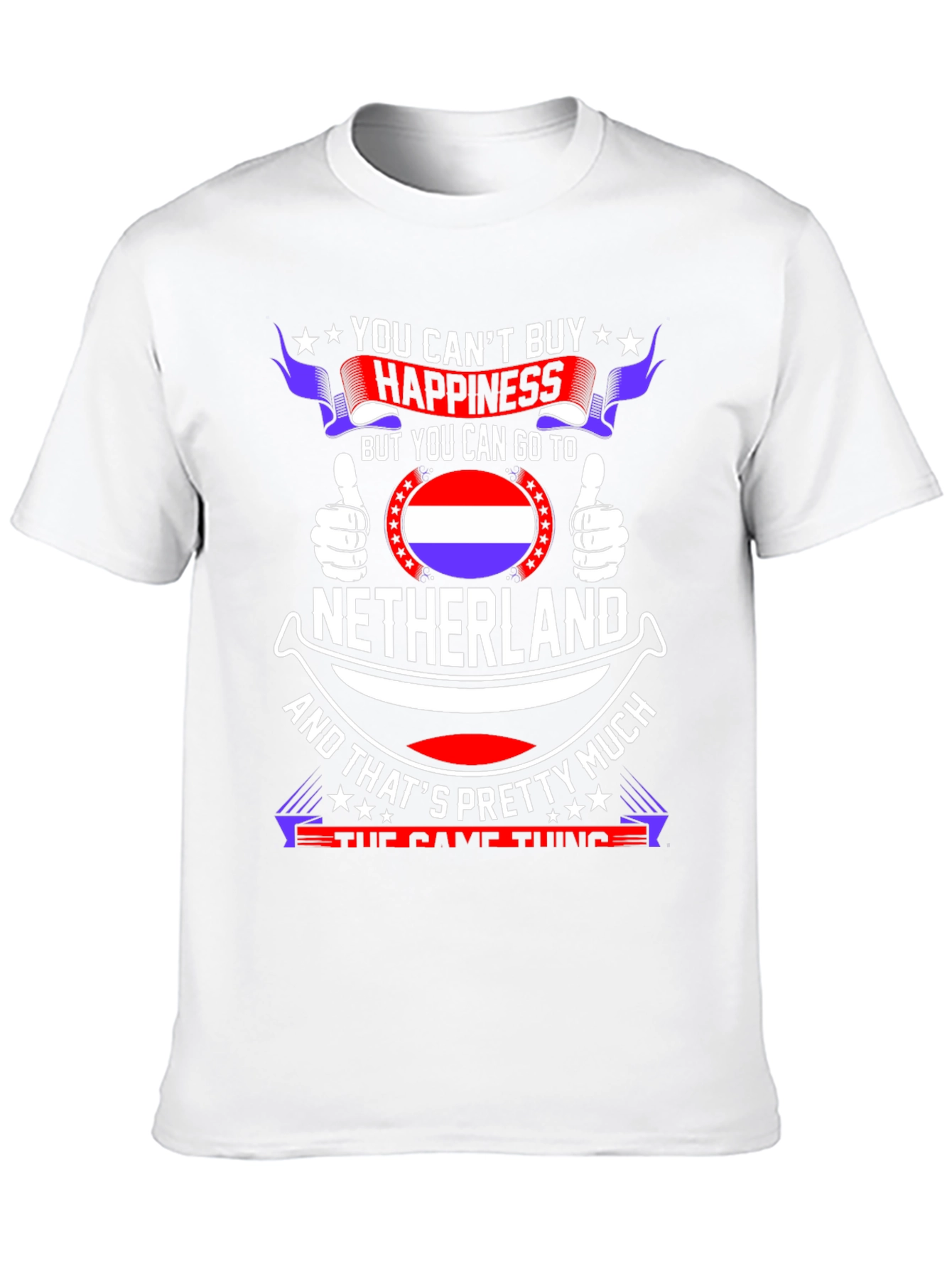 Netherlands T-Shirt - Happiness Destination Tee