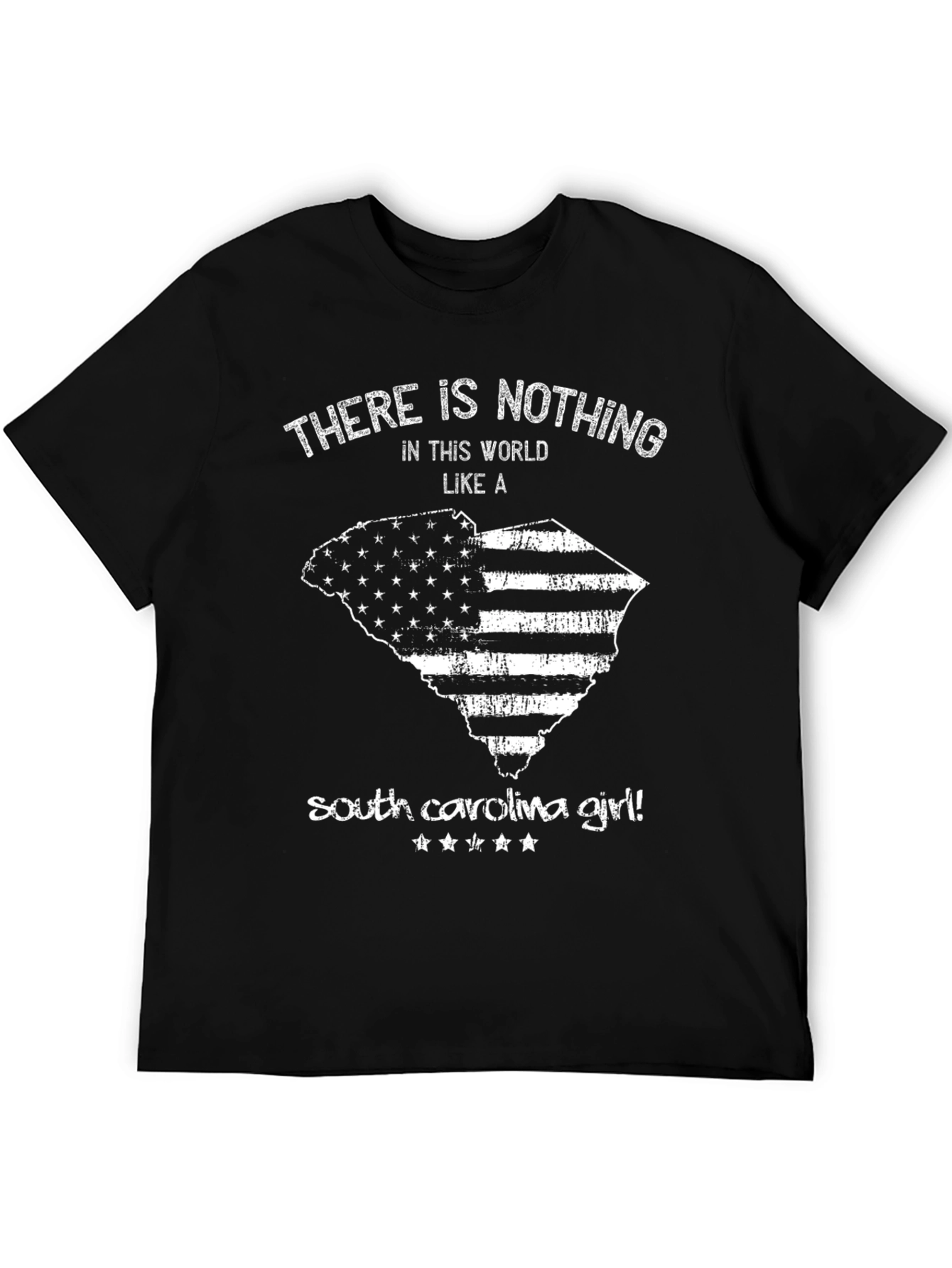South Carolina Girl Novelty Graphic T-Shirt