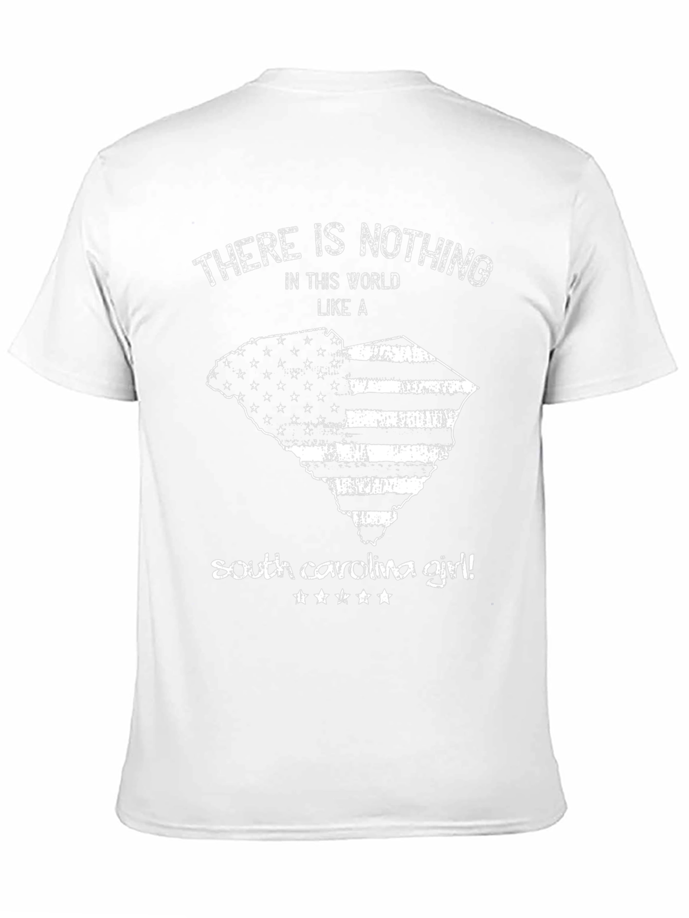 South Carolina Girl Novelty Graphic T-Shirt