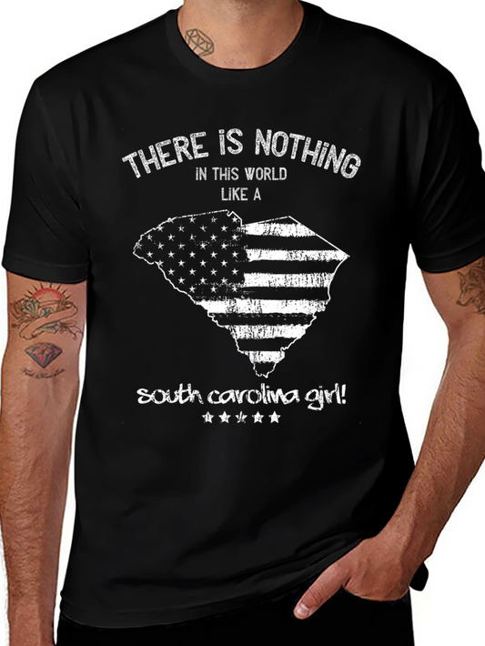South Carolina Girl Novelty Graphic T-Shirt