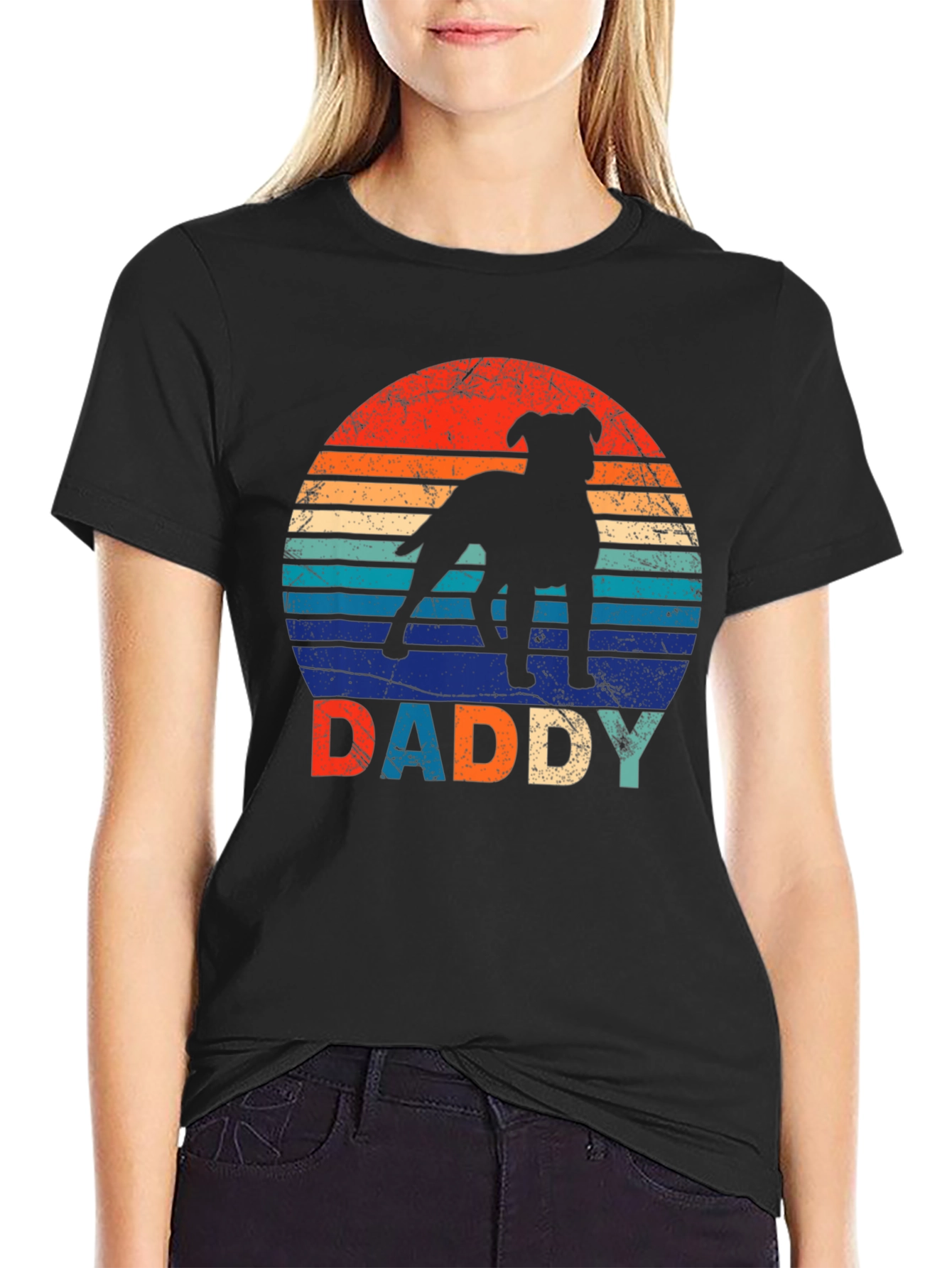 Retro Dog Daddy T-Shirt