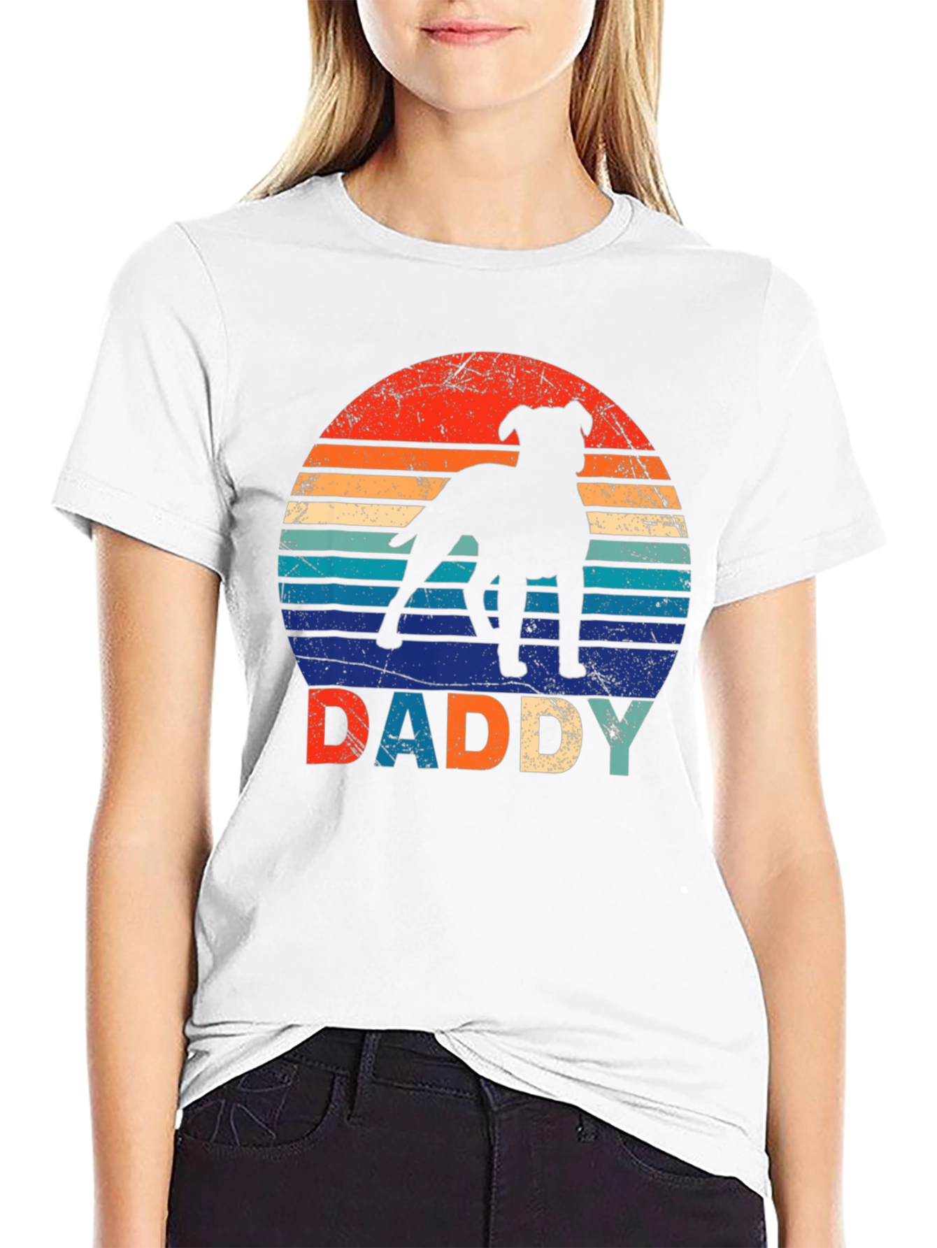 Retro Dog Daddy T-Shirt