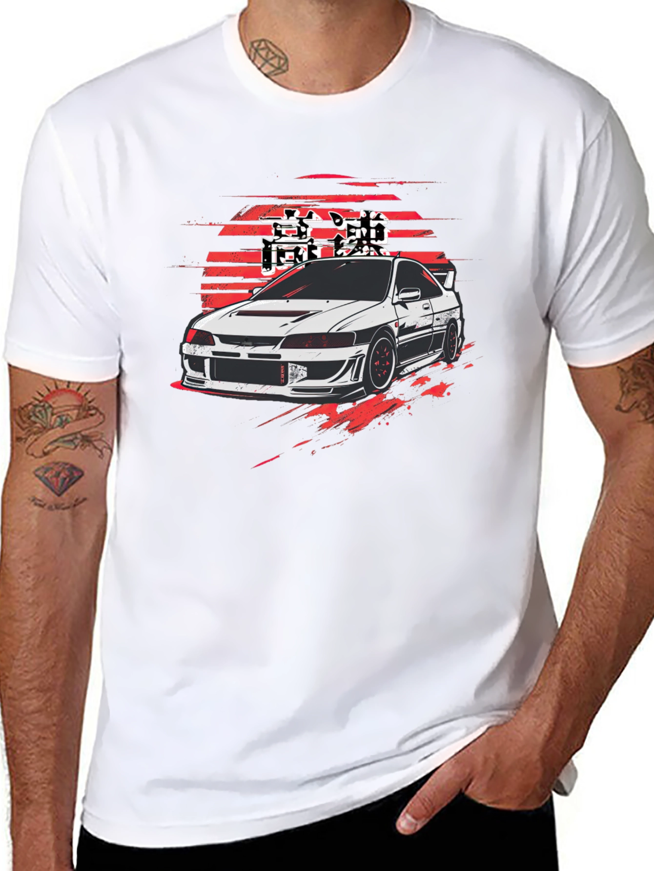 JDM Car Graphic T-Shirt - Japanese Racing Culture
