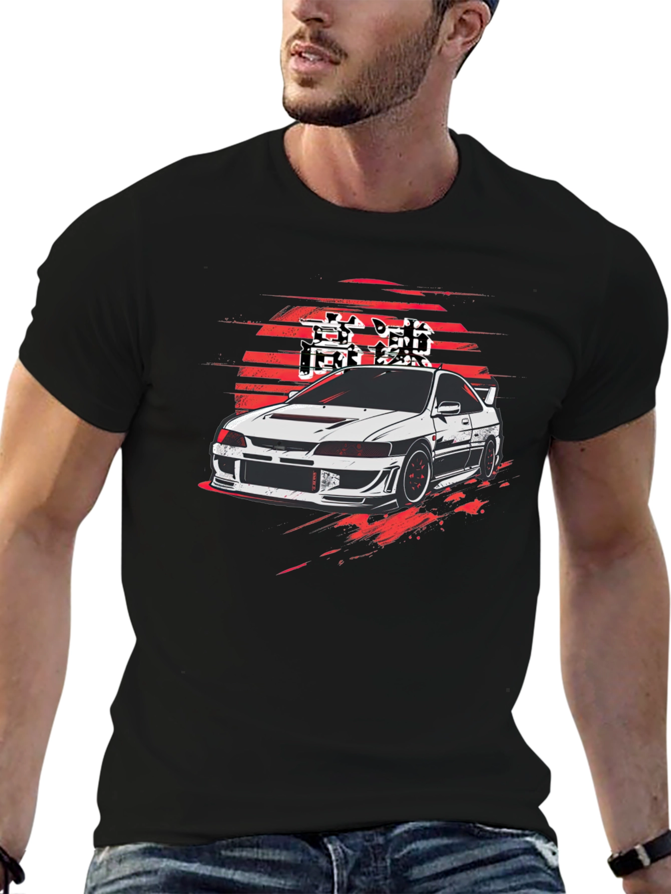 JDM Car Graphic T-Shirt - Japanese Racing Culture