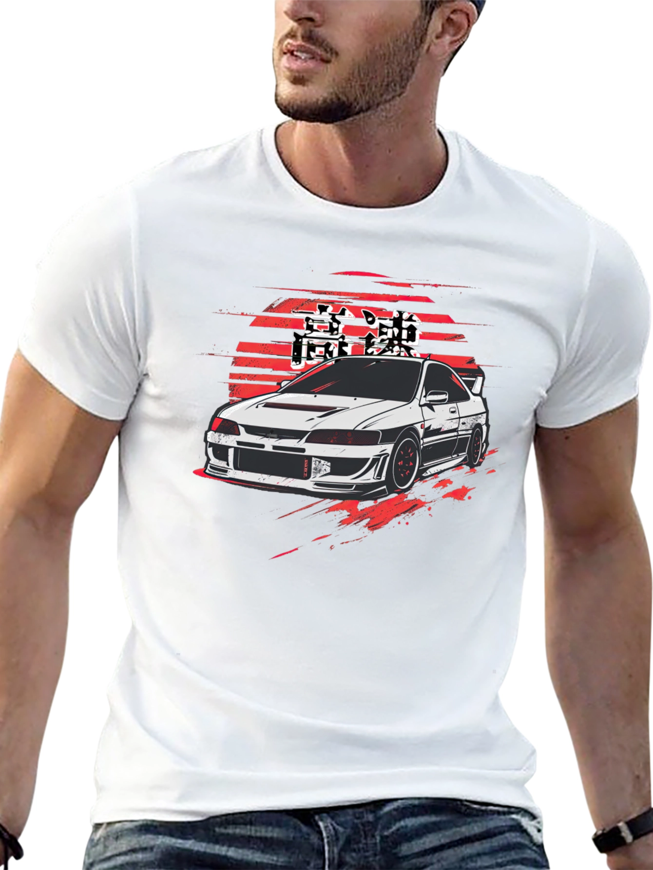JDM Car Graphic T-Shirt - Japanese Racing Culture