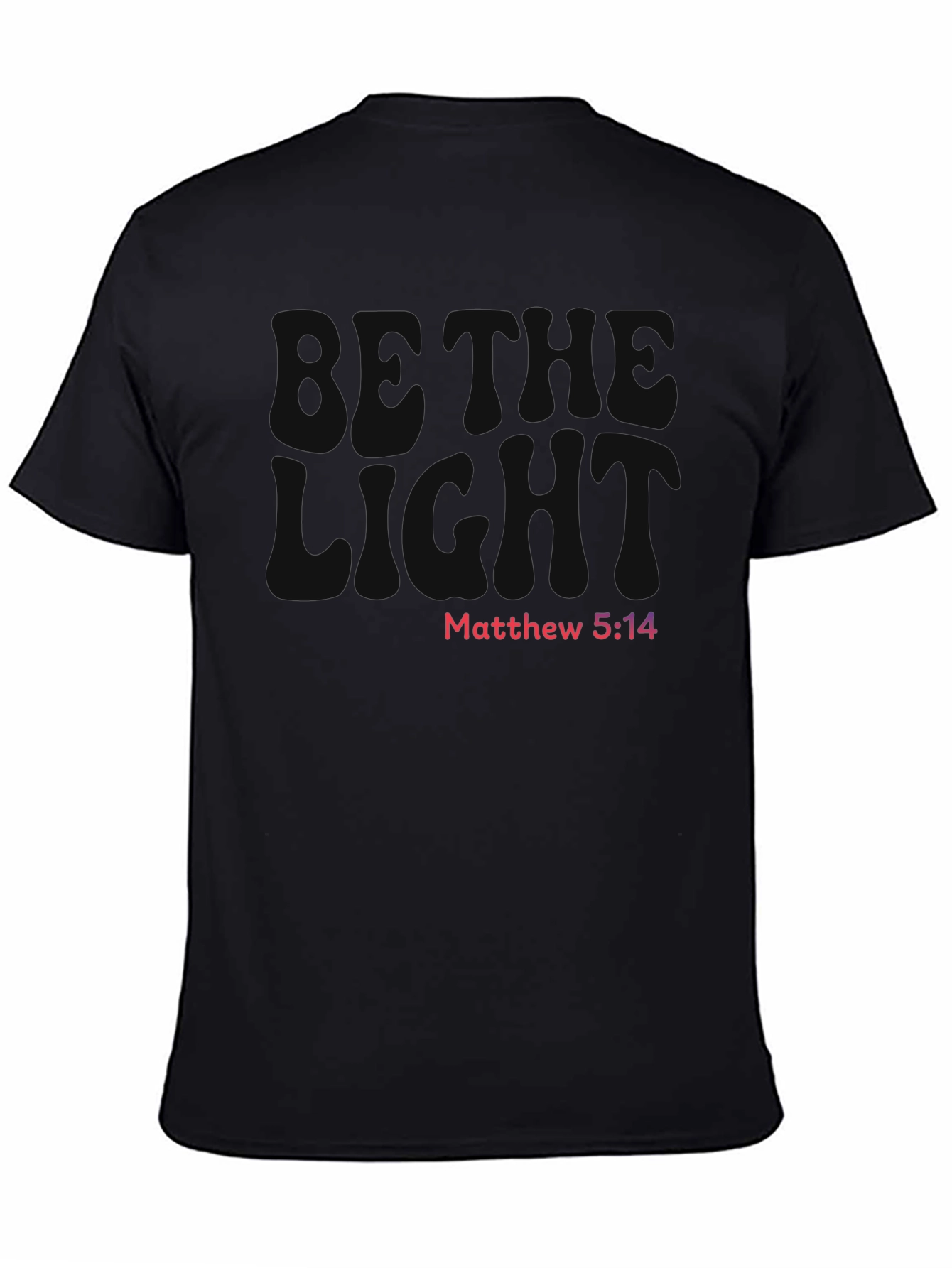 Be the Light Christian Graphic Tee