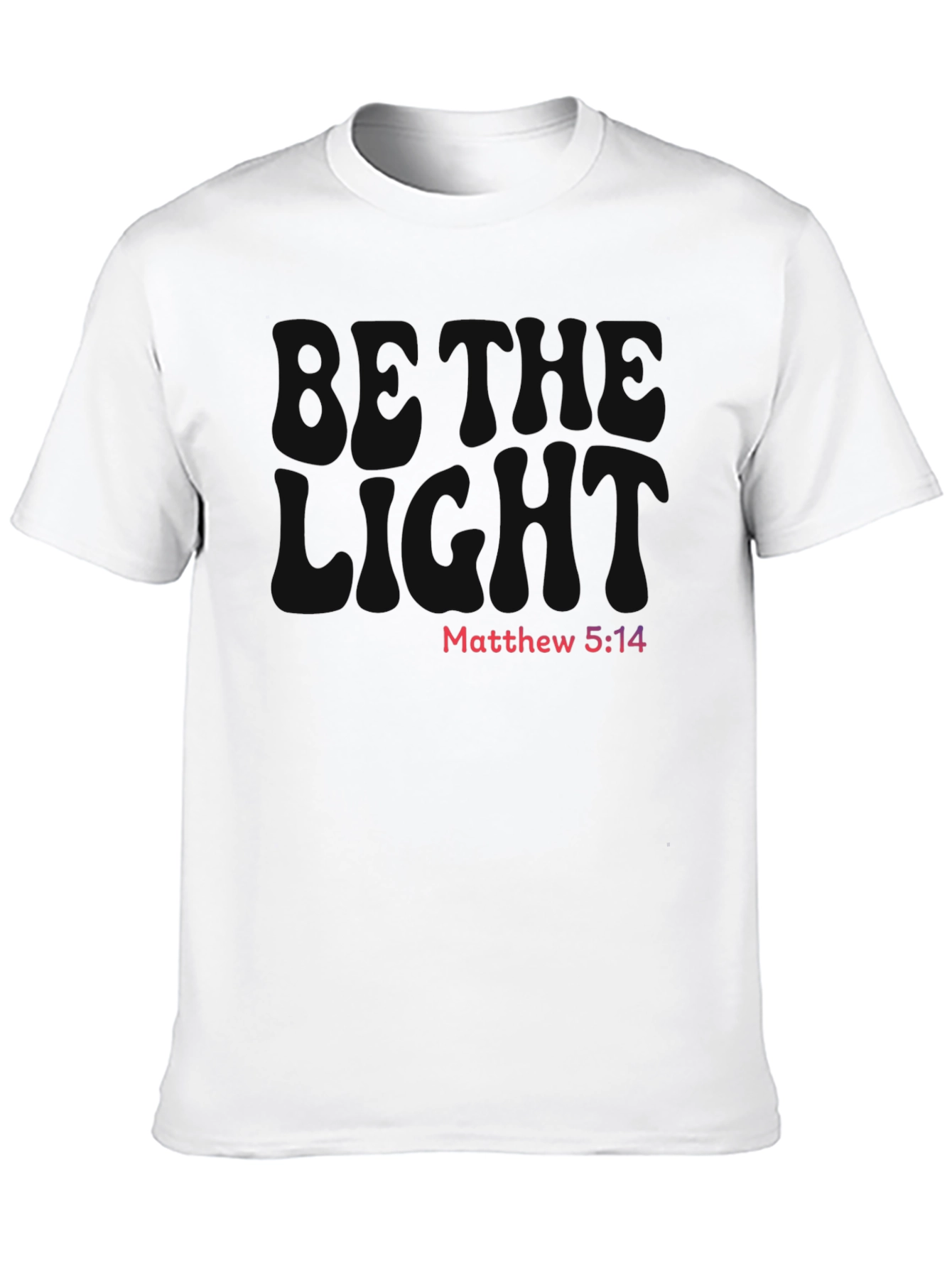 Be the Light Christian Graphic Tee
