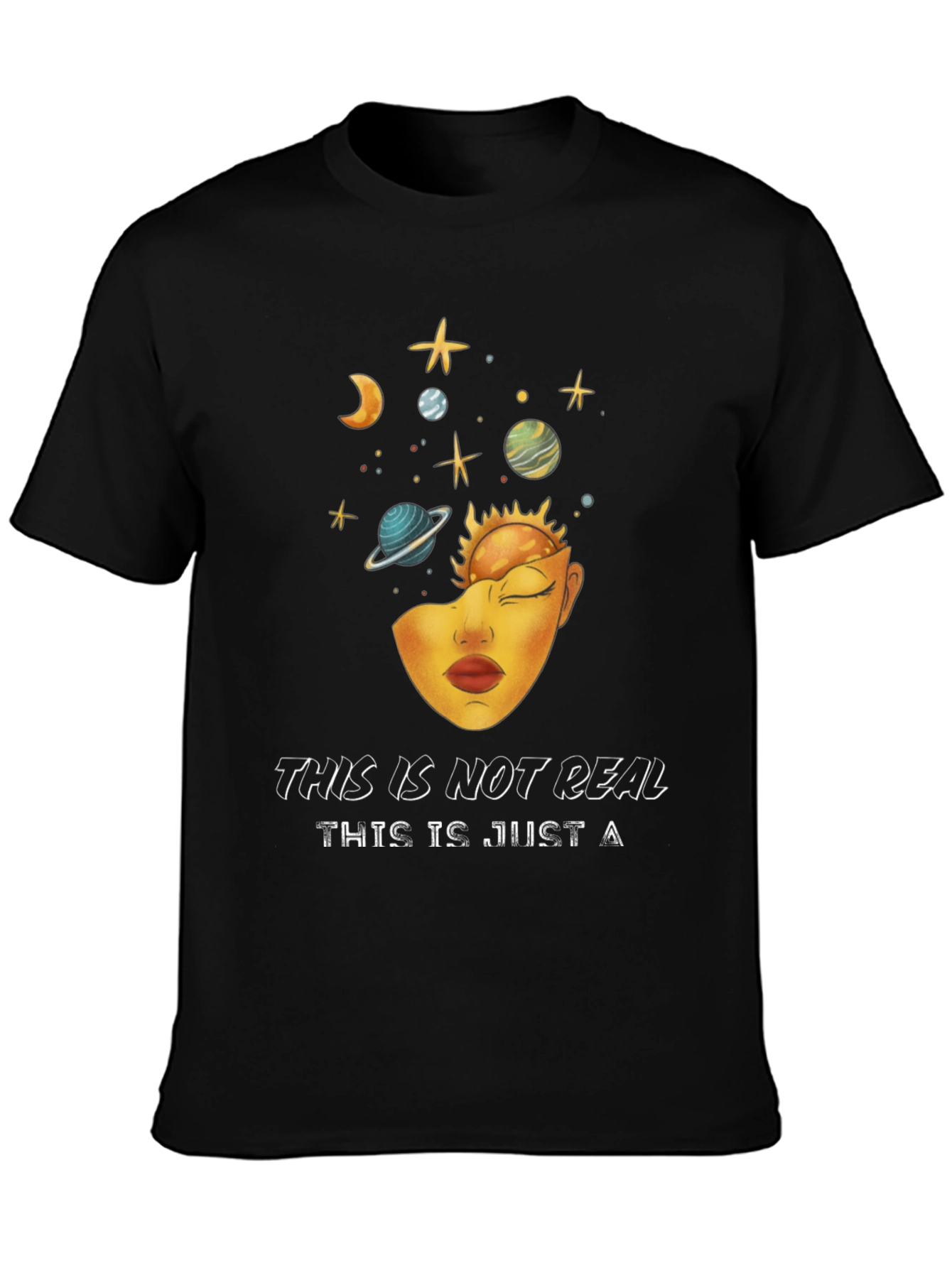 Surreal Dreamer T-Shirt - Unisex Galaxy Mind Tee