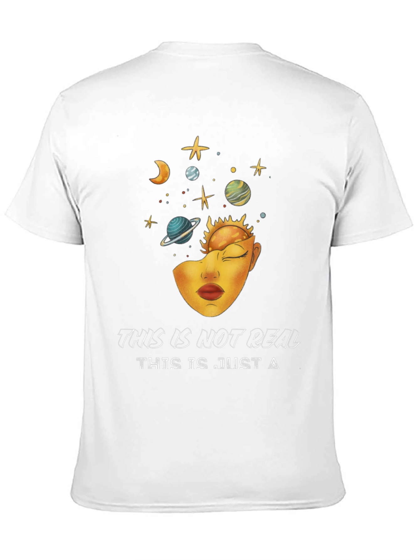 Surreal Dreamer T-Shirt - Unisex Galaxy Mind Tee